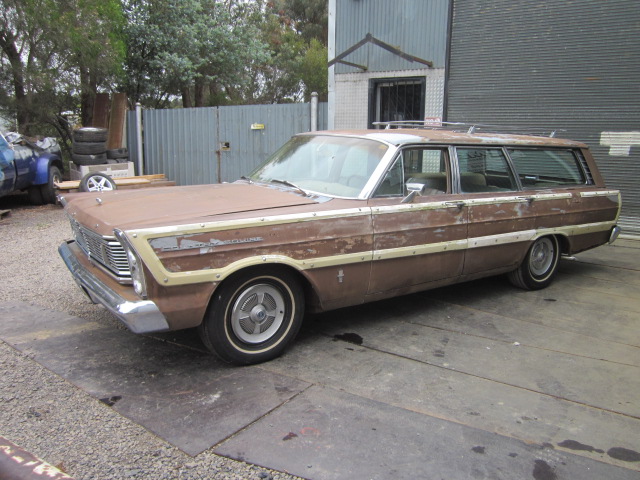 1965 FORD GALAXIE COUNTRY SQUIRE 8 STEATER AUTO LHD WAGON 