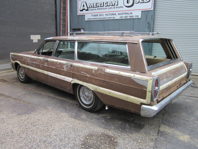1965 FORD GALAXIE COUNTRY SQUIRE 8 STEATER AUTO LHD WAGON 