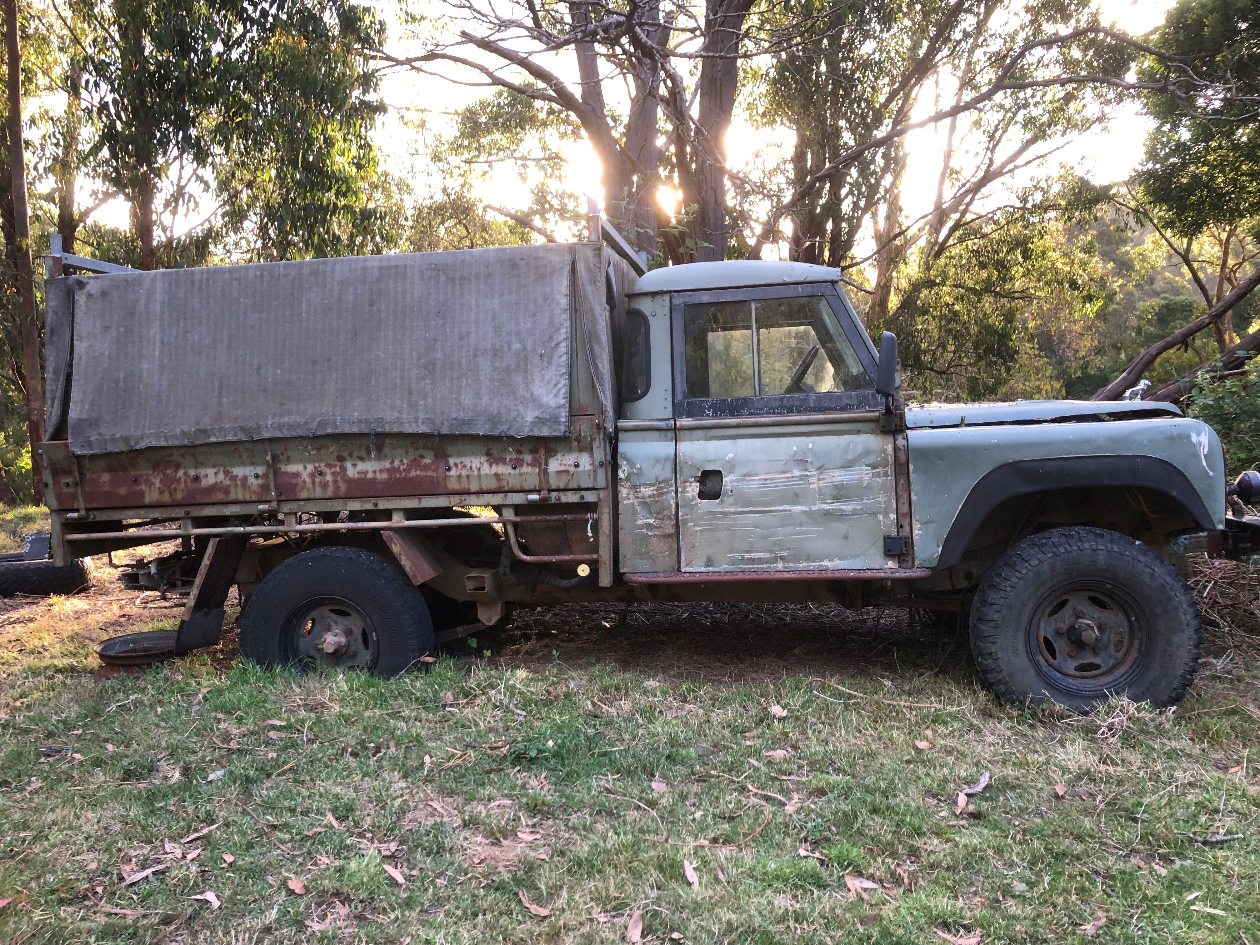1967 LAND ROVER S 11A HYBRID UTILITY