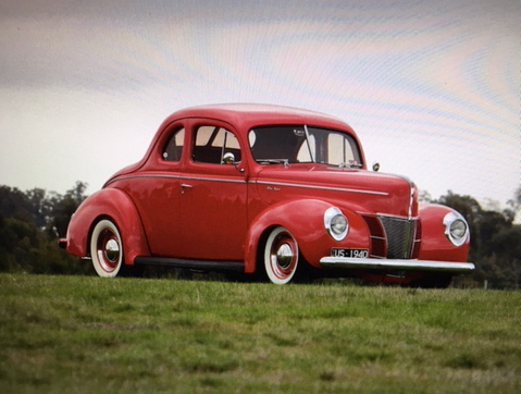 1940 FORD DELUXE 2D COUPE
