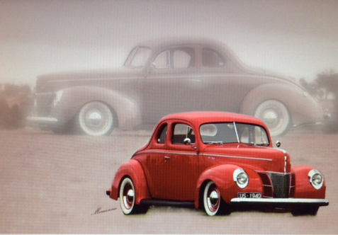 1940 FORD DELUXE 2D COUPE