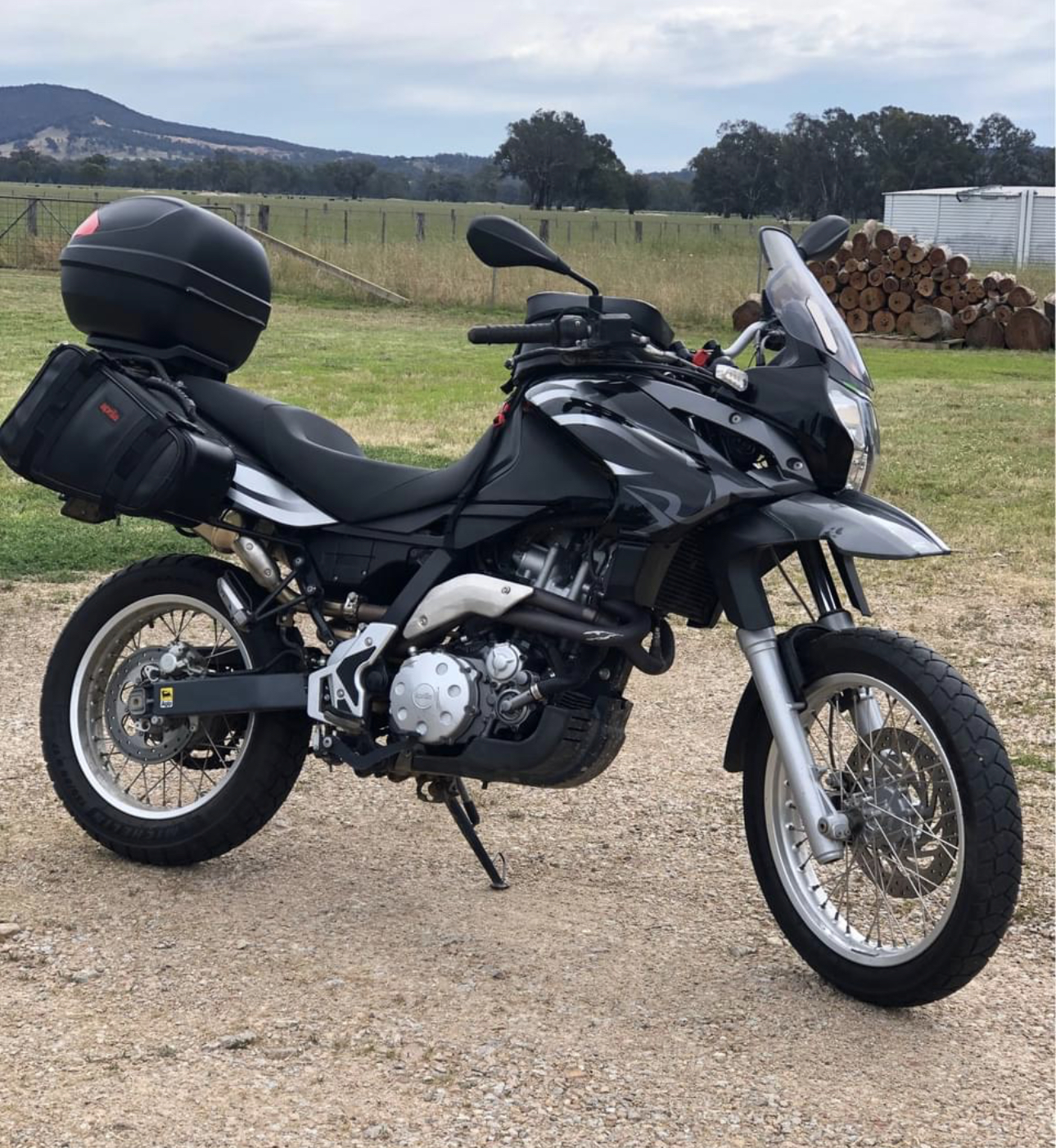 2009 APRILIA PEGASO 650 ADVENTURE TRAIL 