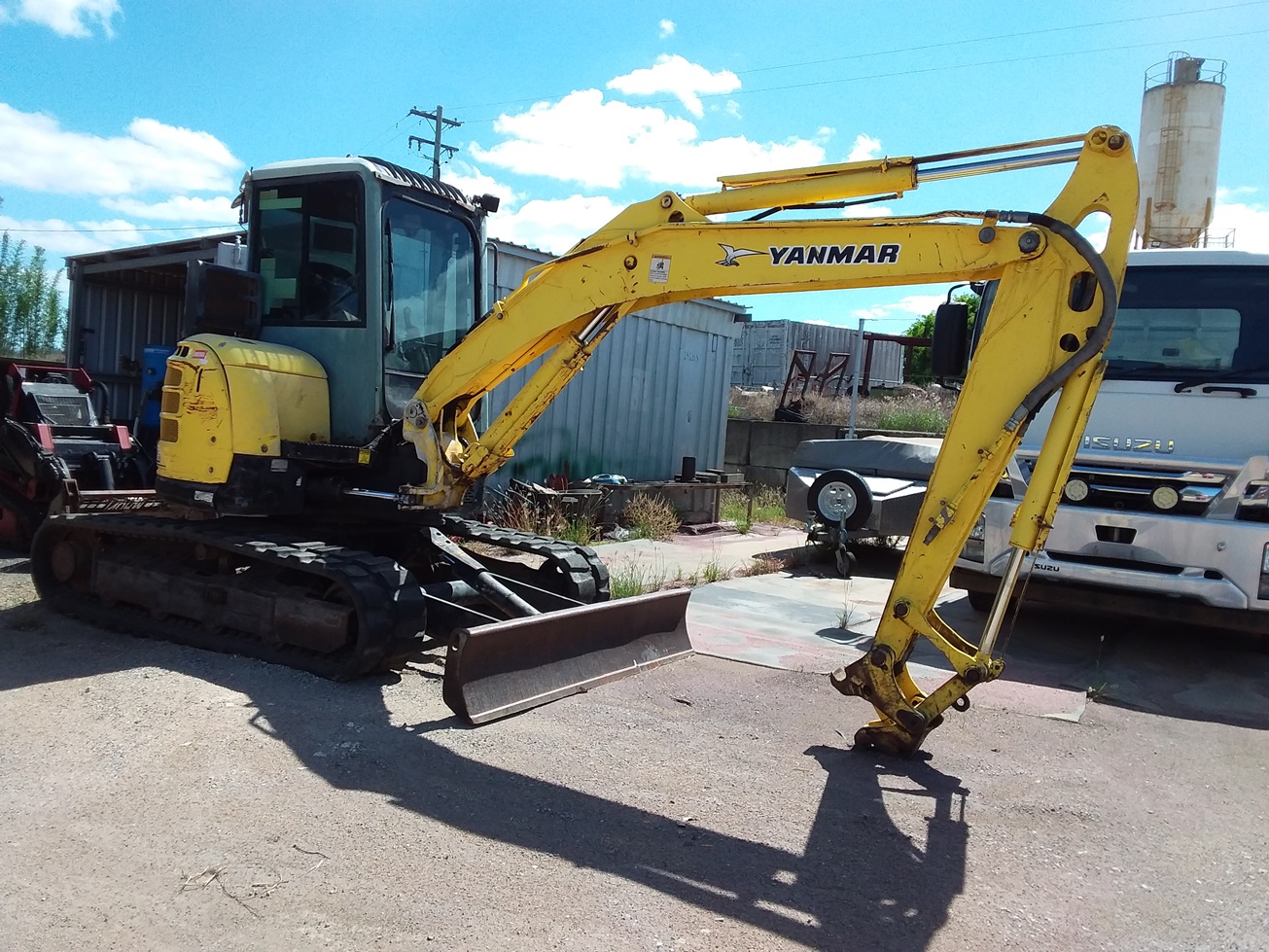 Yanmar Vio 55 Cab Excavator