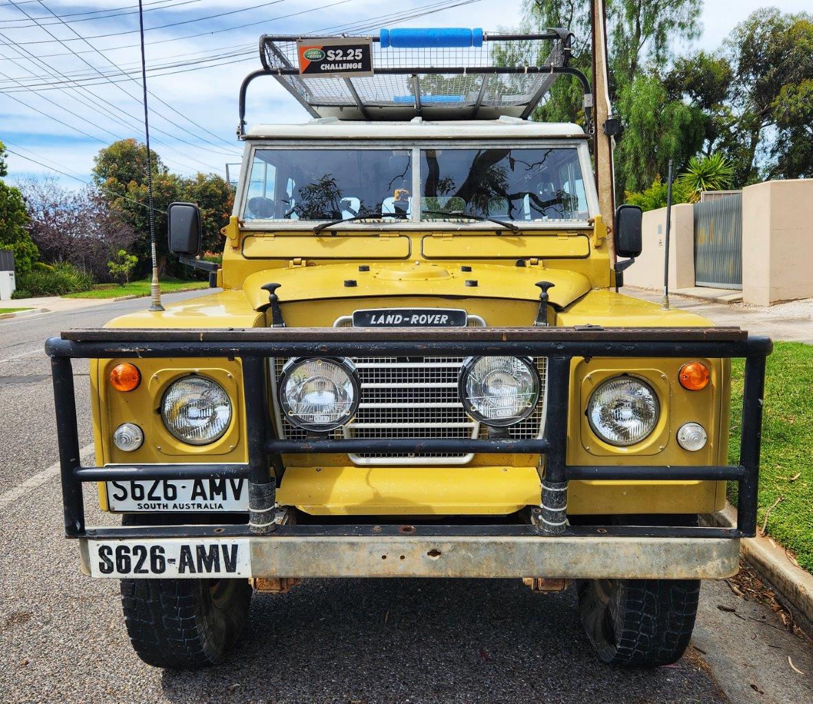 1976 LAND ROVER SERIES 3 LWB 4 CYLINDER PETROL MANUAL WITH ROVERDRIVE