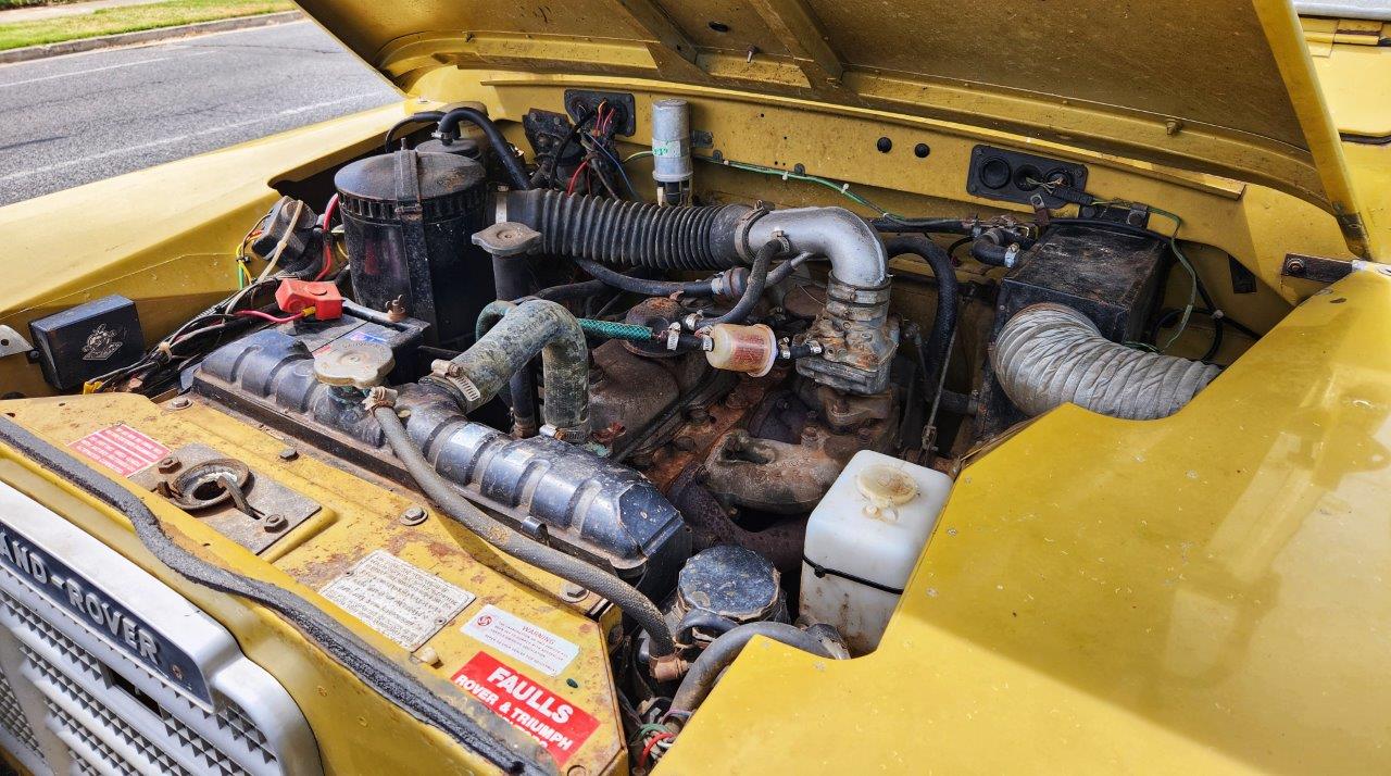 1976 LAND ROVER SERIES 3 LWB 4 CYLINDER PETROL MANUAL WITH ROVERDRIVE