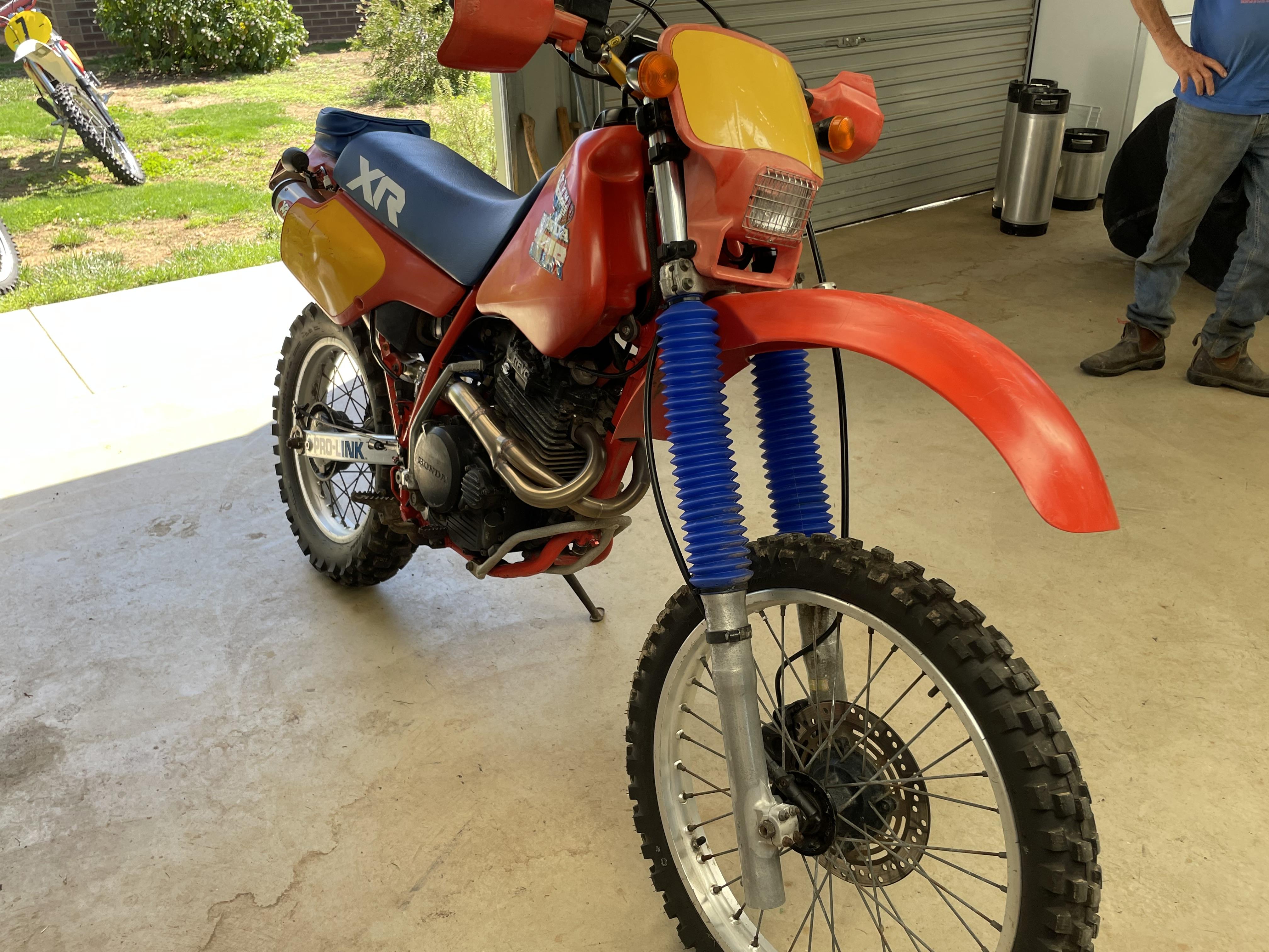 1985 HONDA XR350R ENDURO