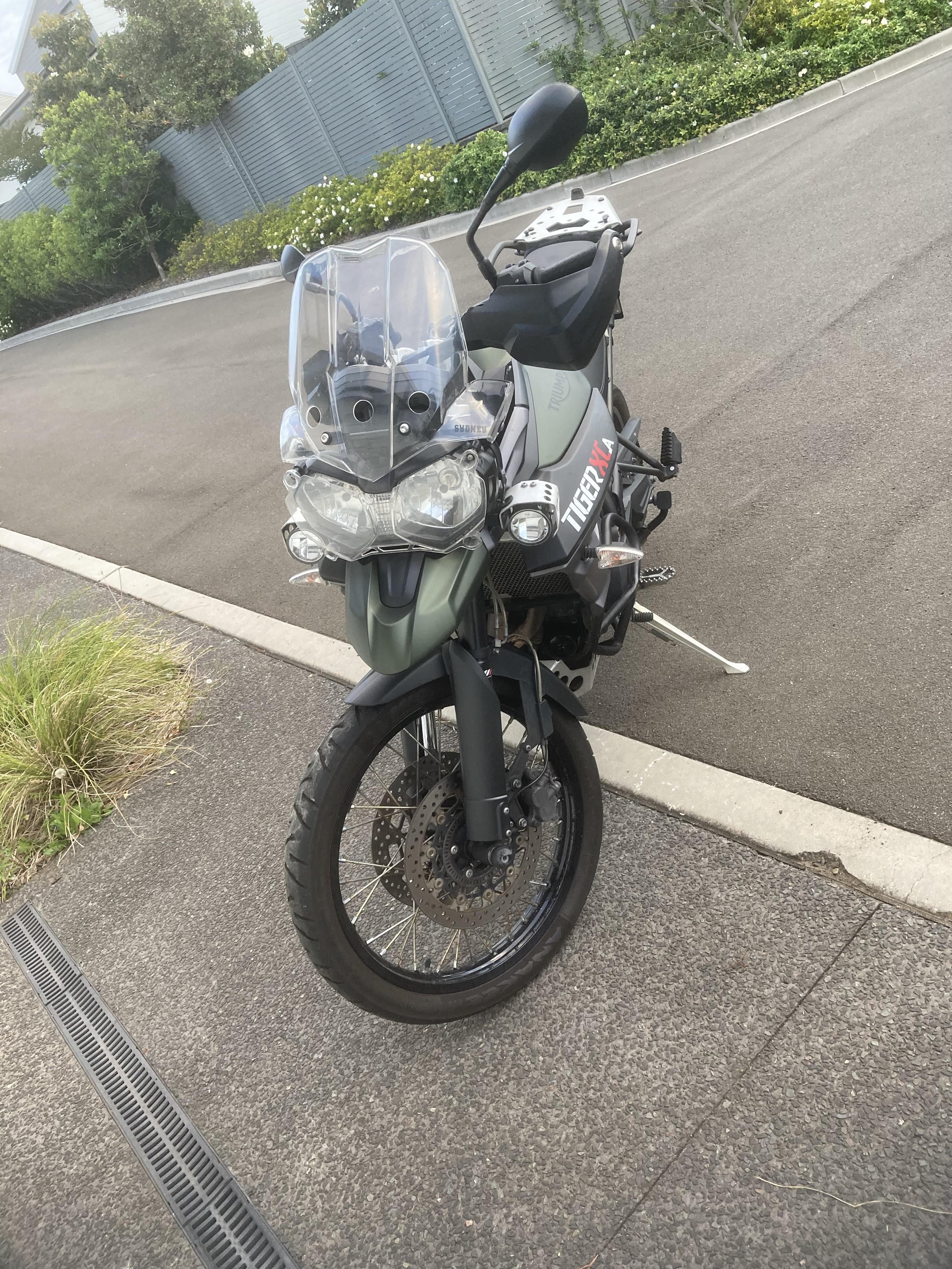 2015 TRIUMPH TIGER 800 XCA DUAL SPORTS 