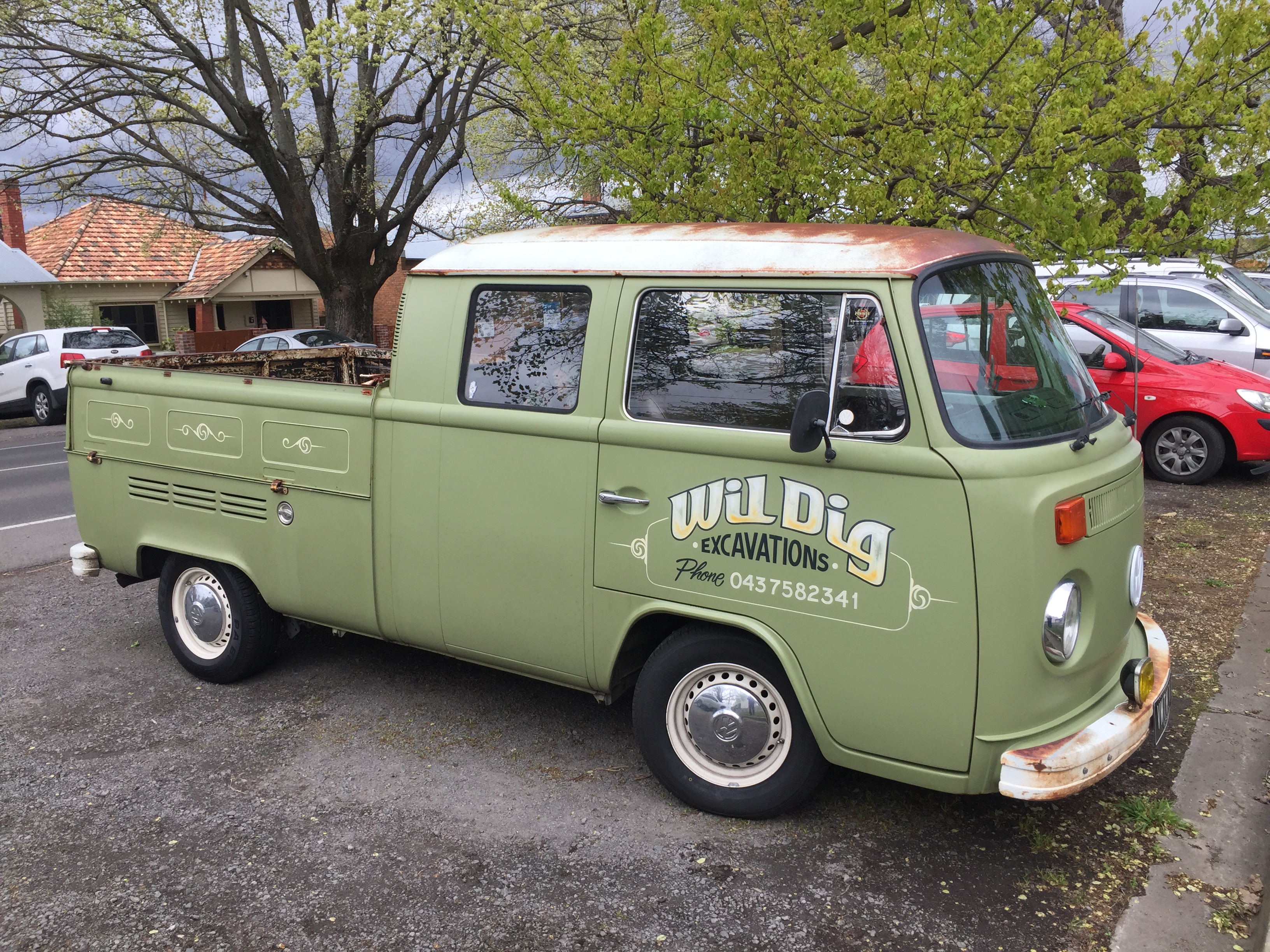 1977 VOLKSWAGEN TRANSPORTER DUAL CAB P/UP