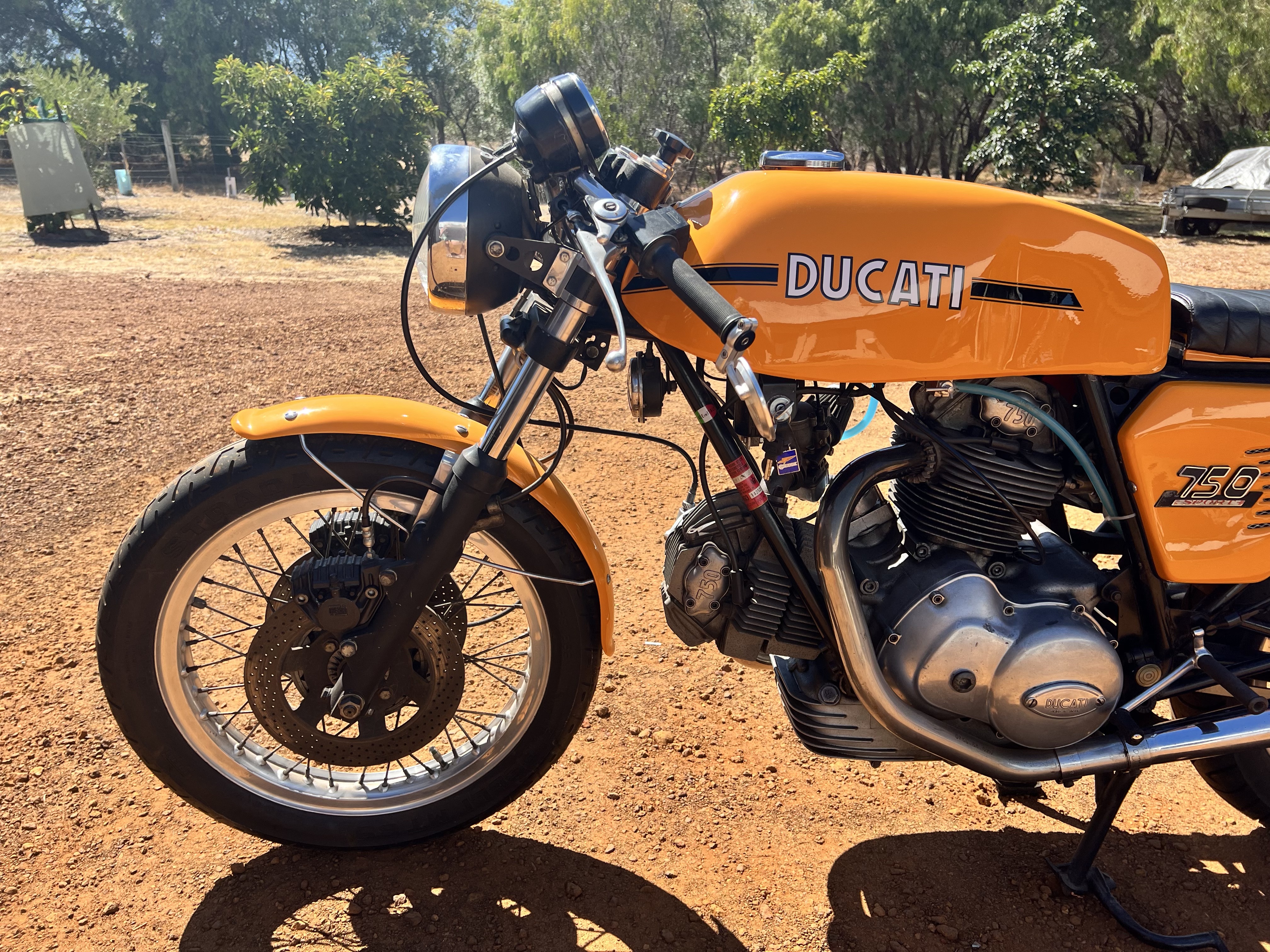 1974 DUCATI 750 SPORT ROAD