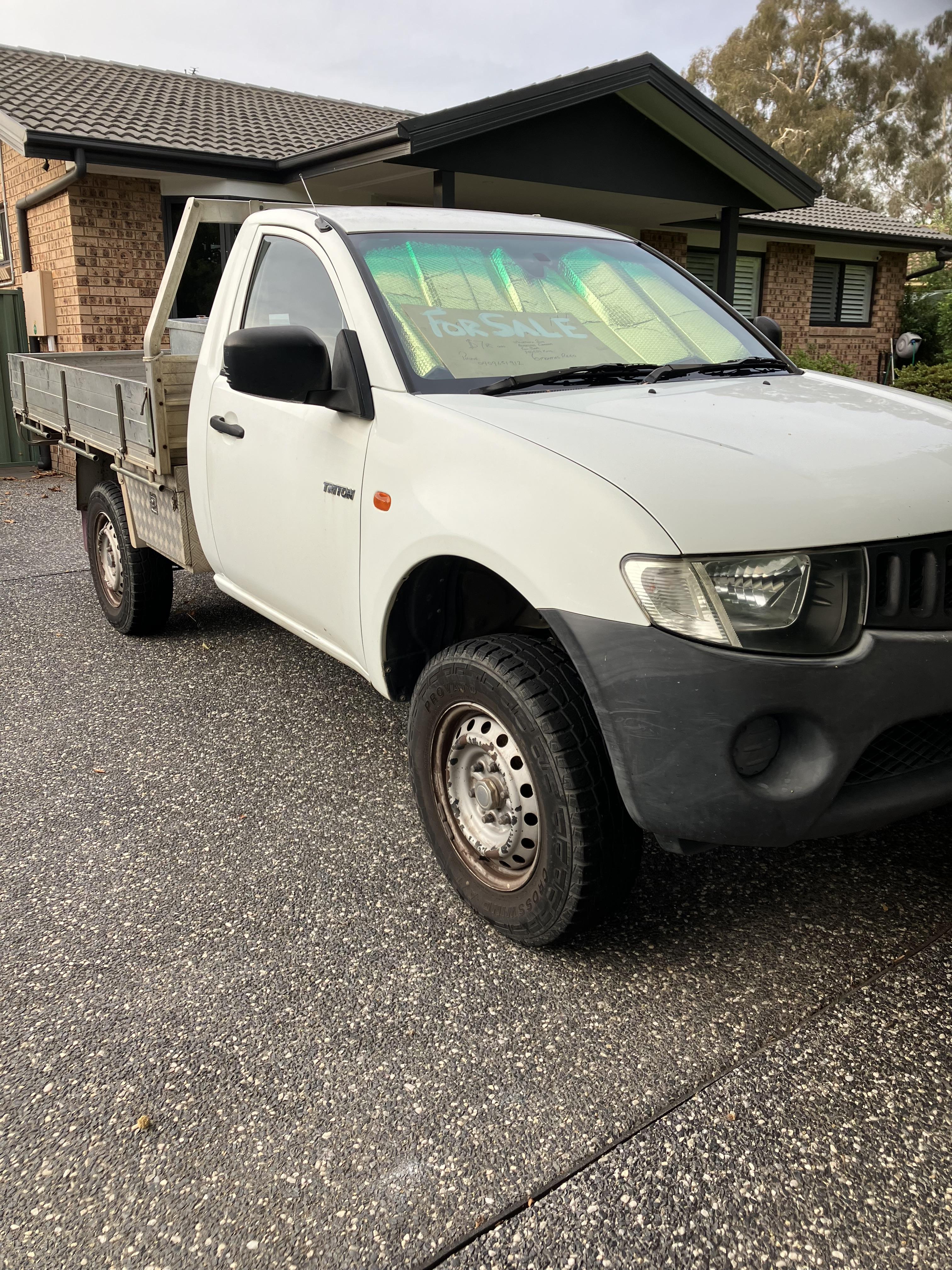 2007 MITSUBISHI TRITON ML GL 5 SP MANUAL C/CHAS