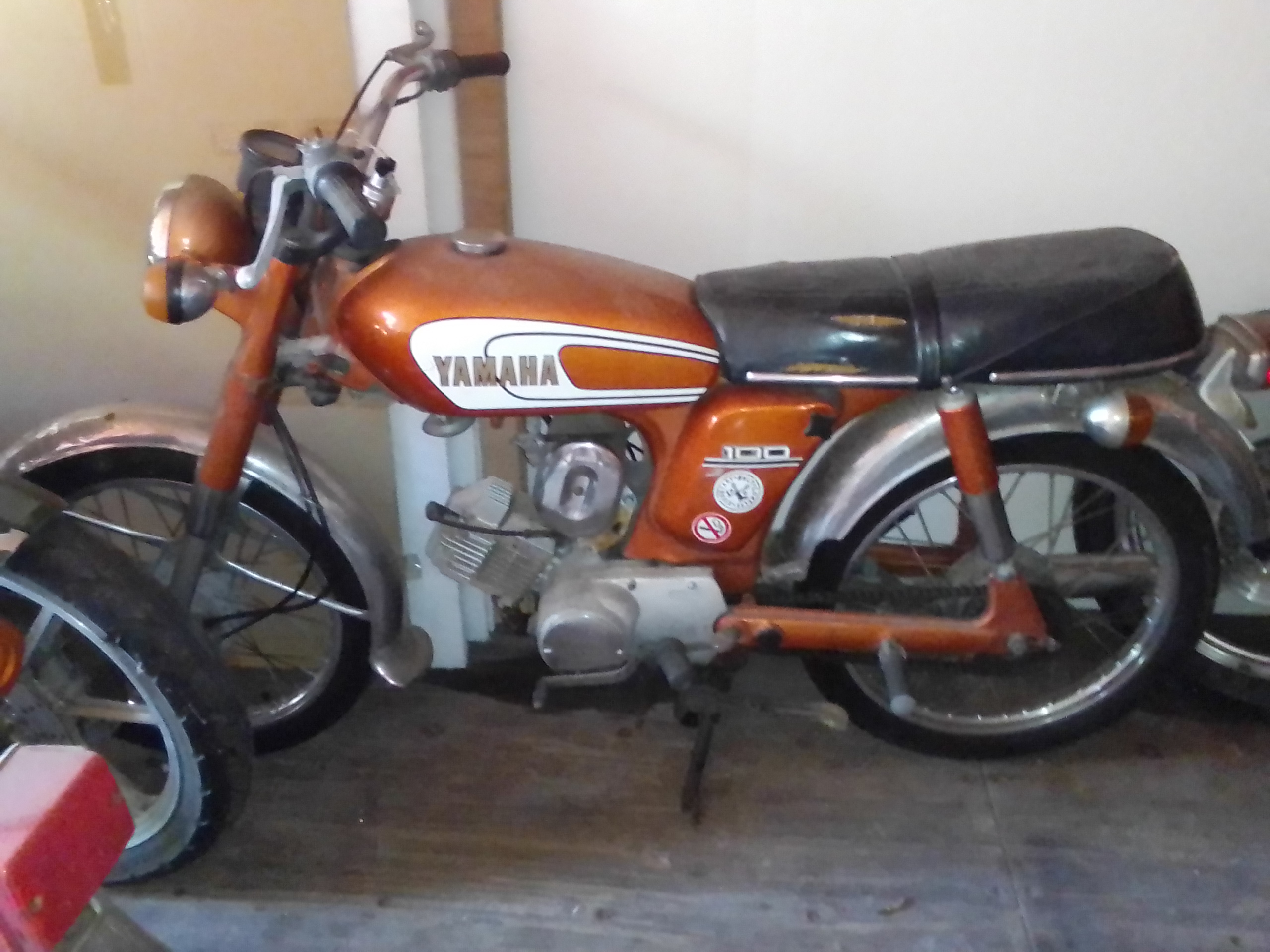 1976 YAMAHA YB100 ROAD