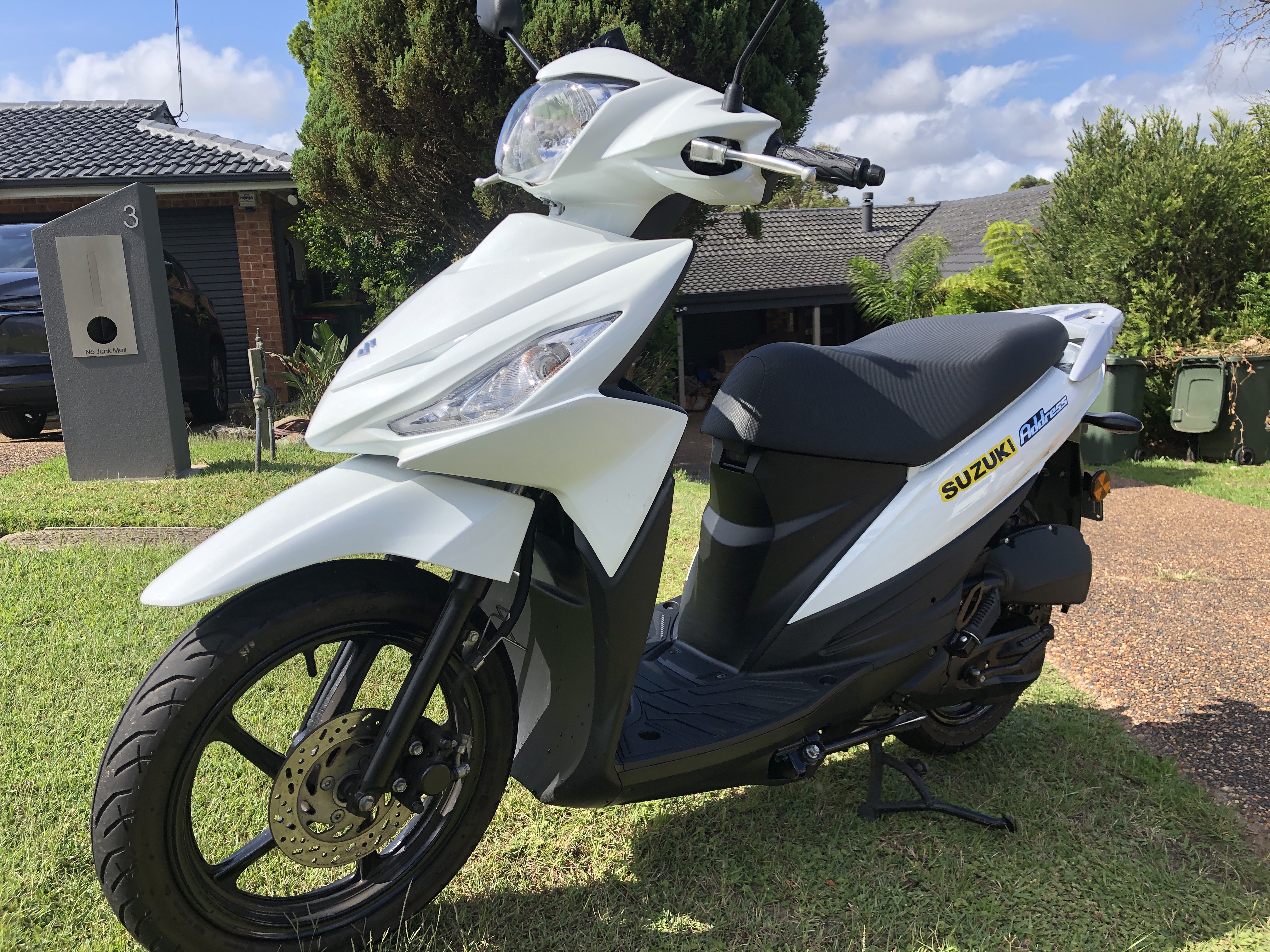 2021 SUZUKI ADDRESS 110 SCOOTER 