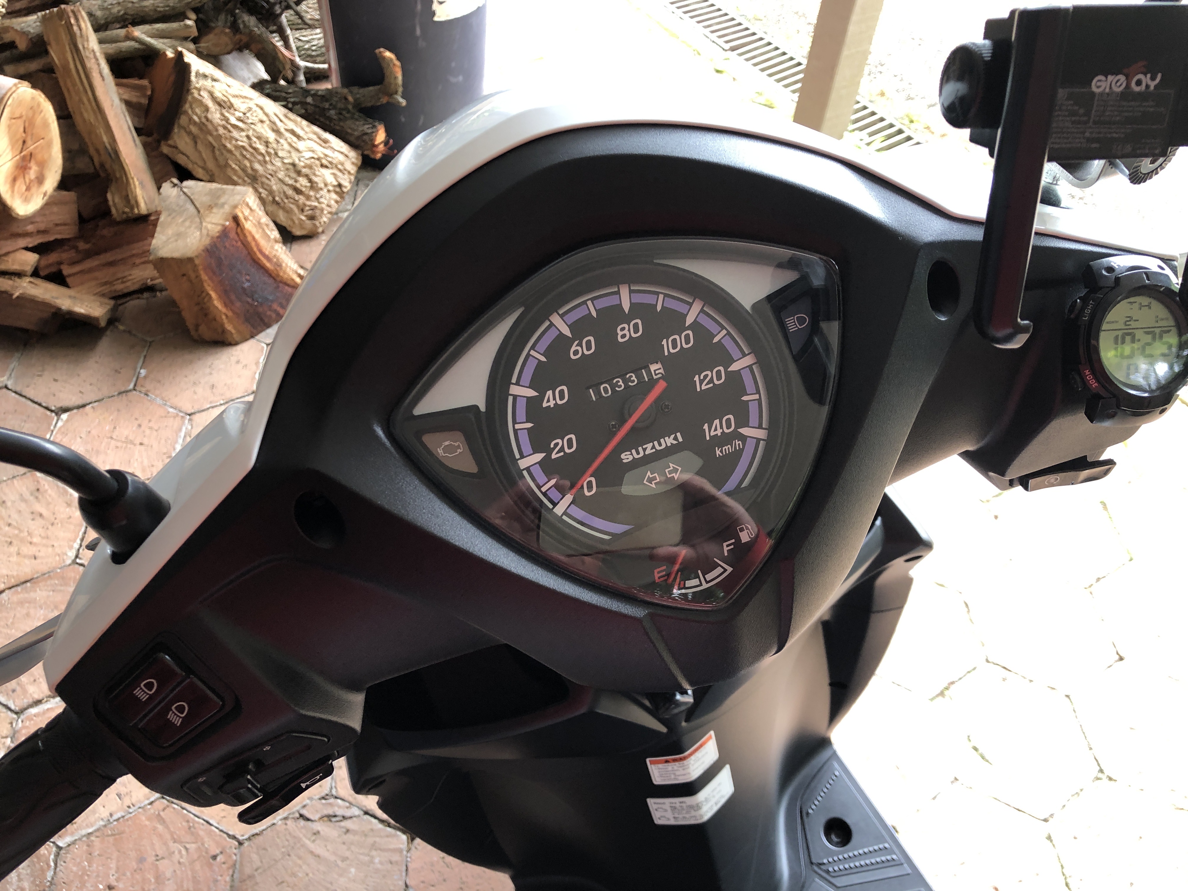 2021 SUZUKI ADDRESS (UK110NE) SCOOTER 