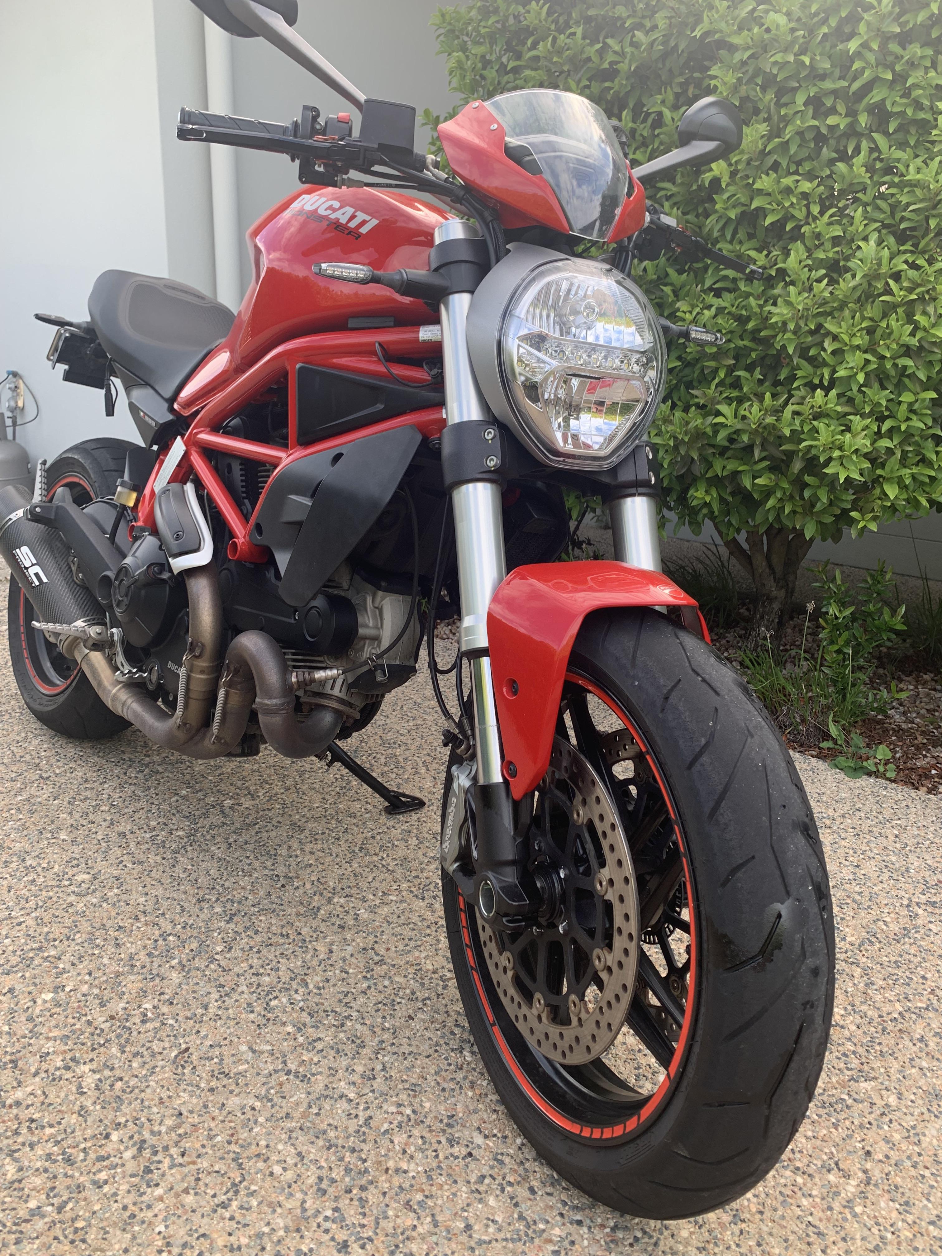 2018 DUCATI MONSTER 659 ROAD