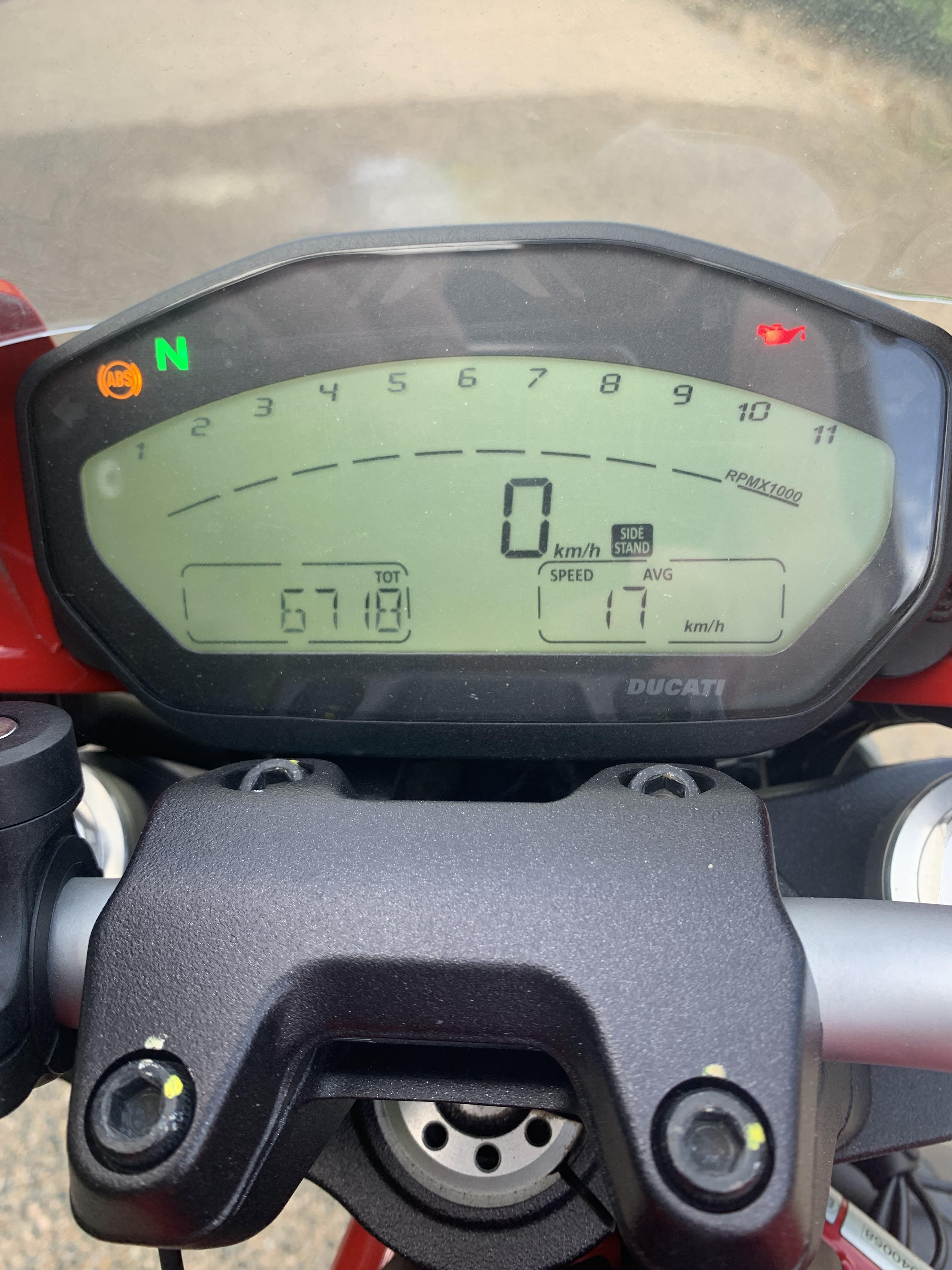 2018 DUCATI MONSTER 659 ROAD