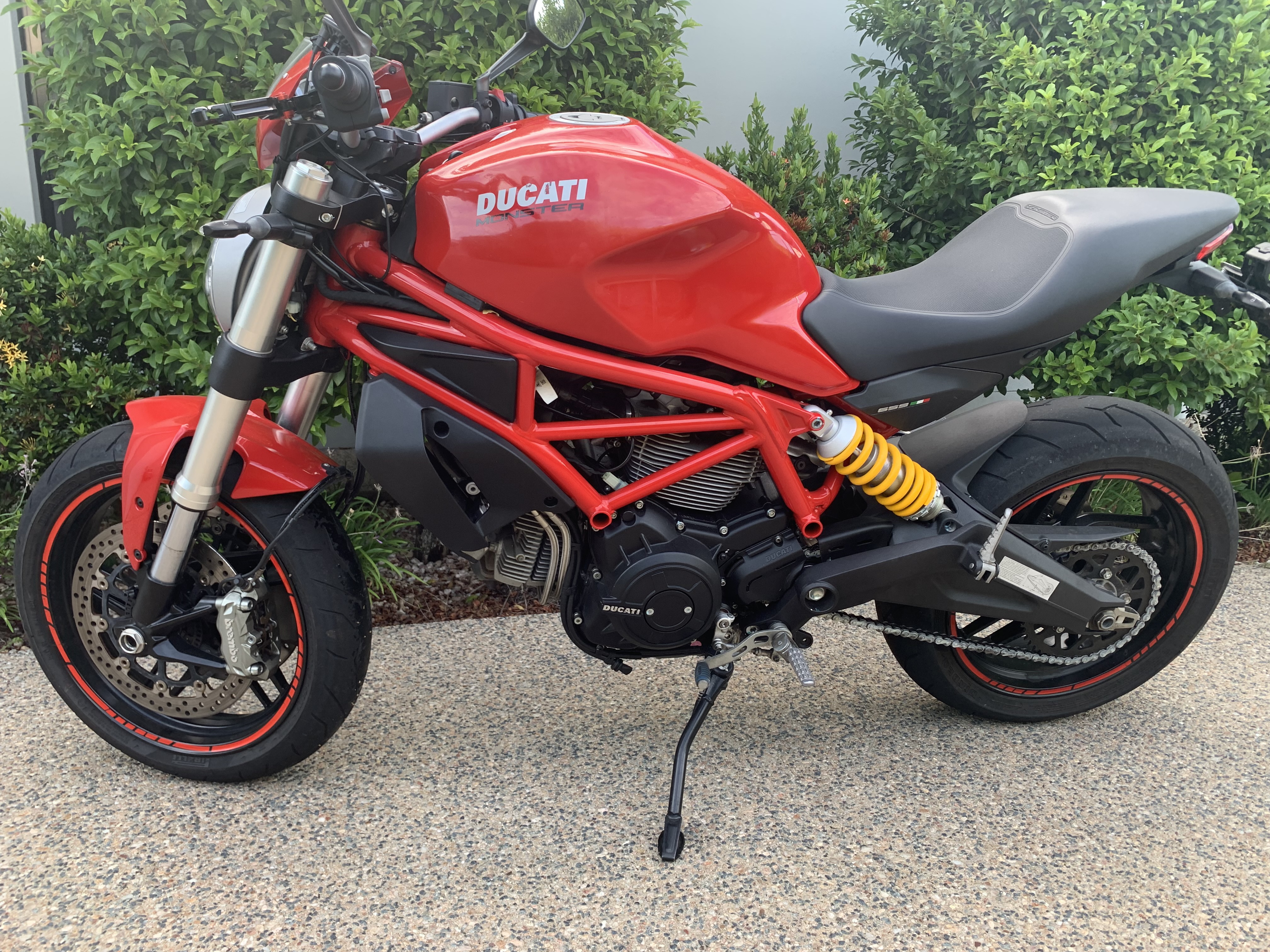 2018 DUCATI MONSTER 659 ROAD