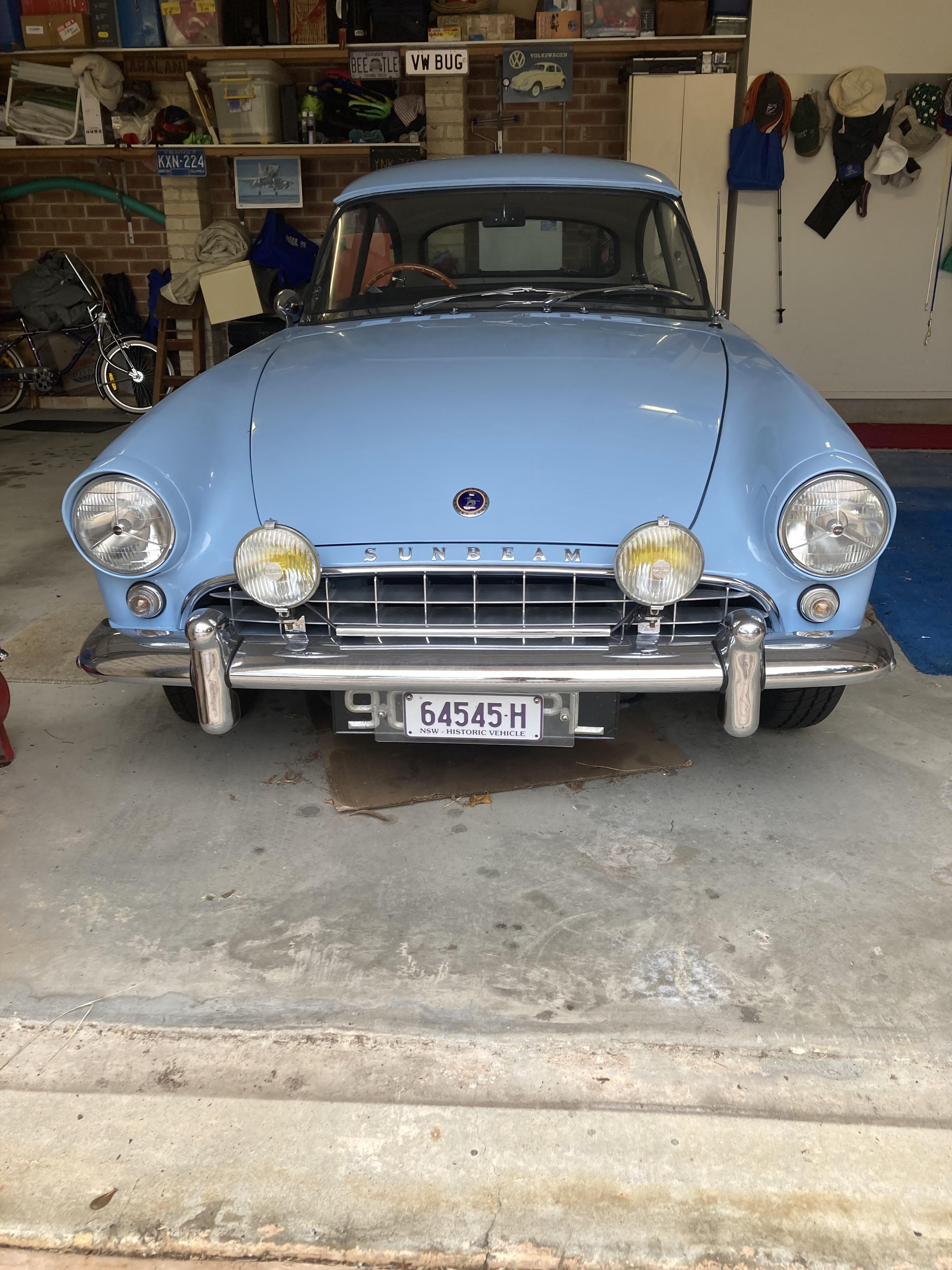 1961 SUNBEAM HARRINGTON ALPINE