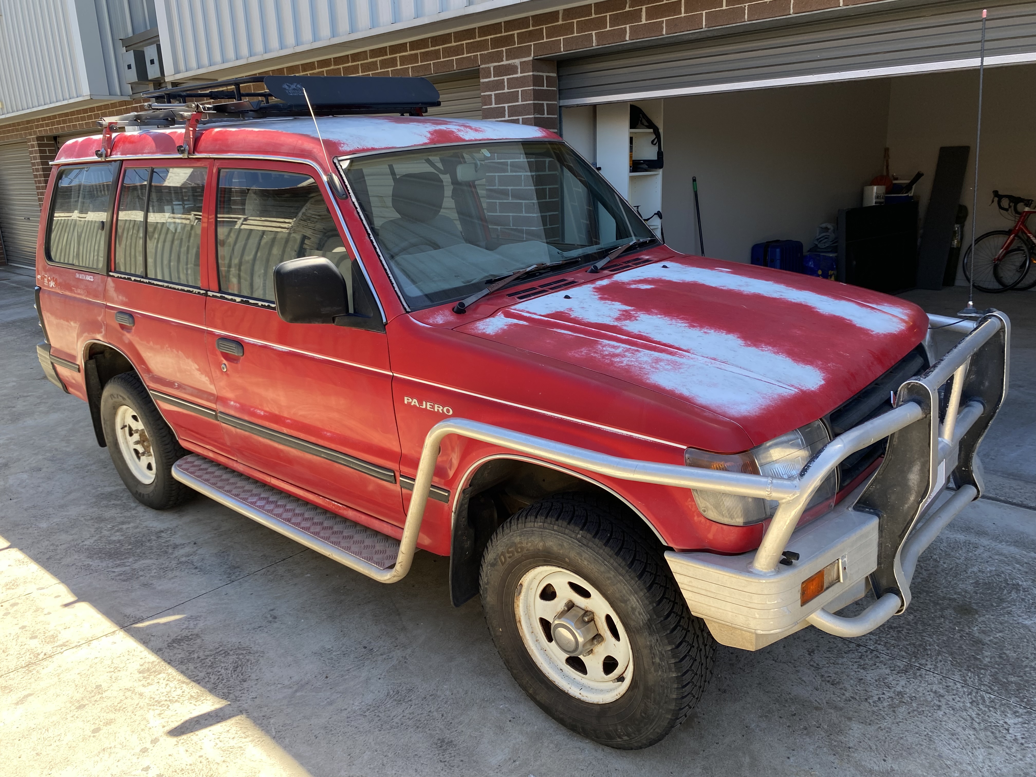 1993 MITSUBISHI PAJERO NH GLX LWB (4x4) 5 SP MANUAL 4x4 4D WAGON