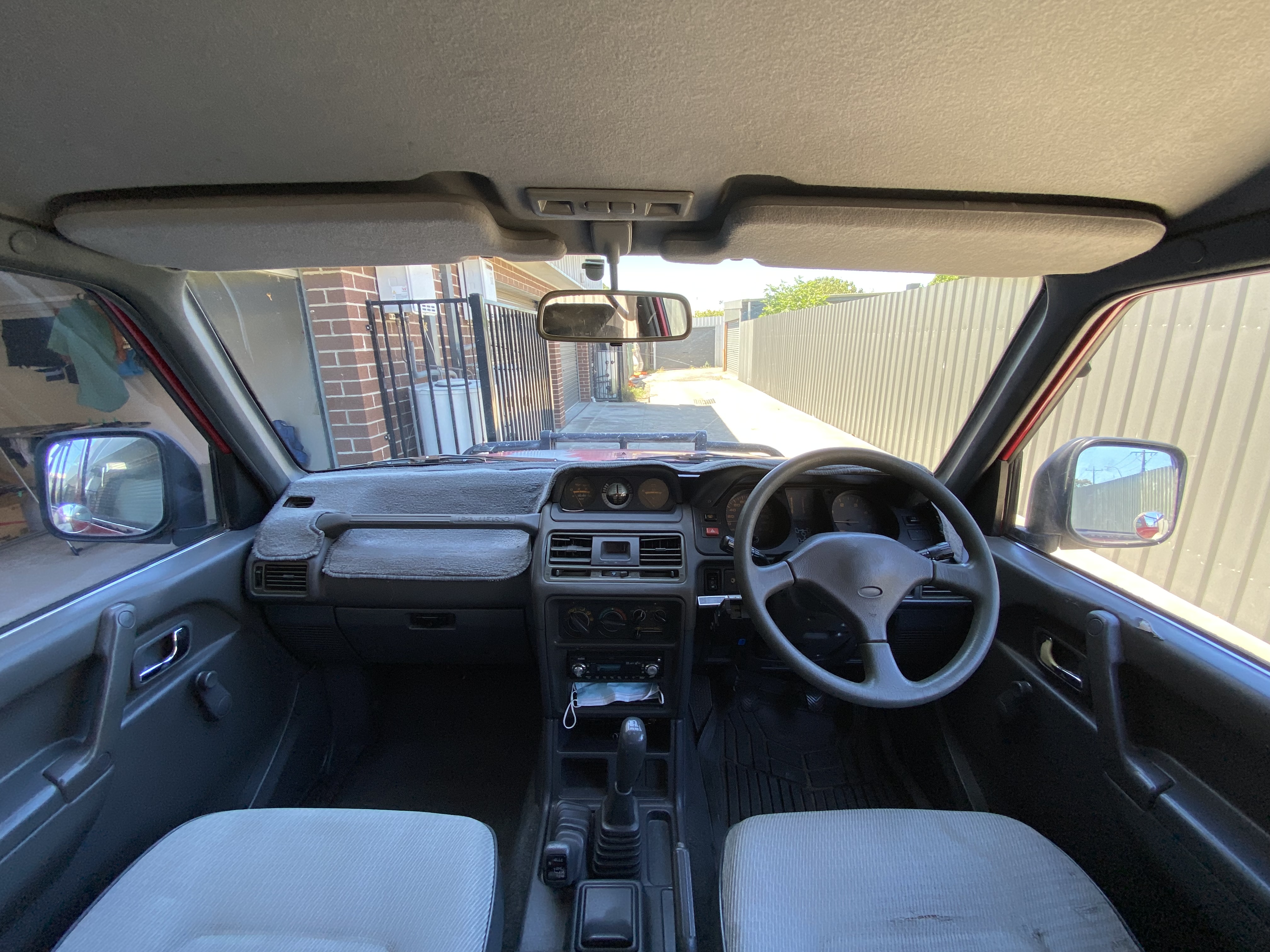 1993 MITSUBISHI PAJERO NH GLX LWB (4x4) 5 SP MANUAL 4x4 4D WAGON