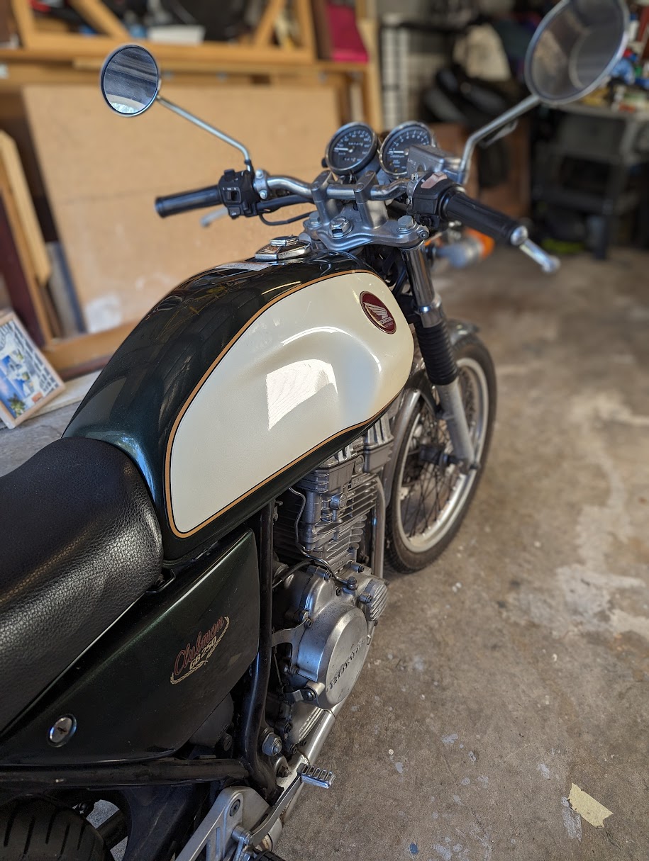 1986 HONDA GB250 CLUBMAN ROAD