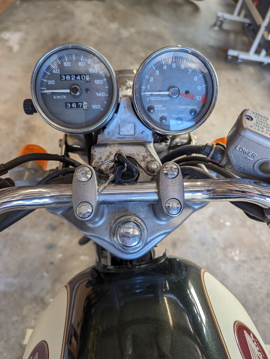 1986 HONDA GB250 CLUBMAN ROAD