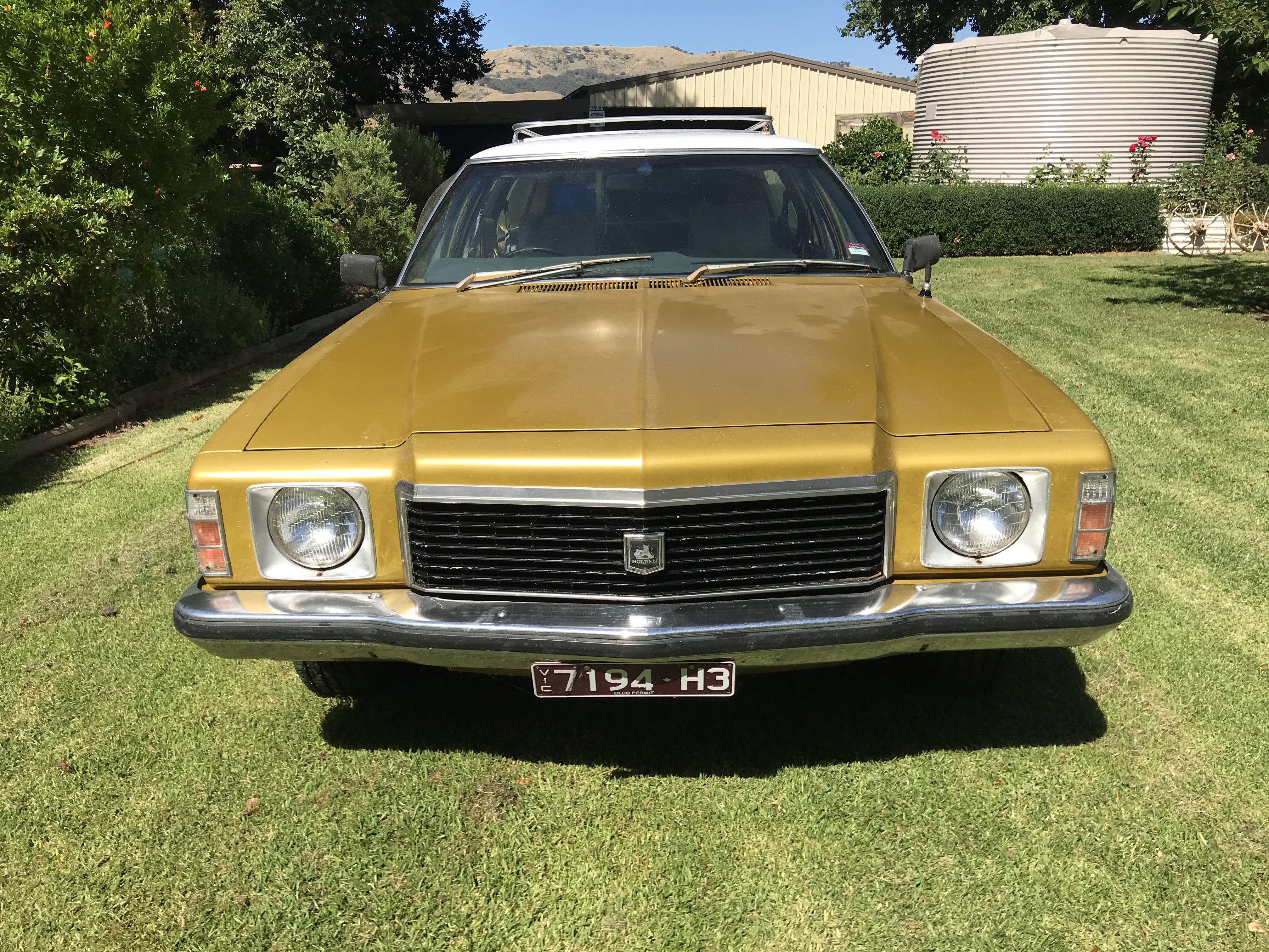 1976 HOLDEN KINGSWOOD HJ 3 SP AUTOMATIC 4D WAGON