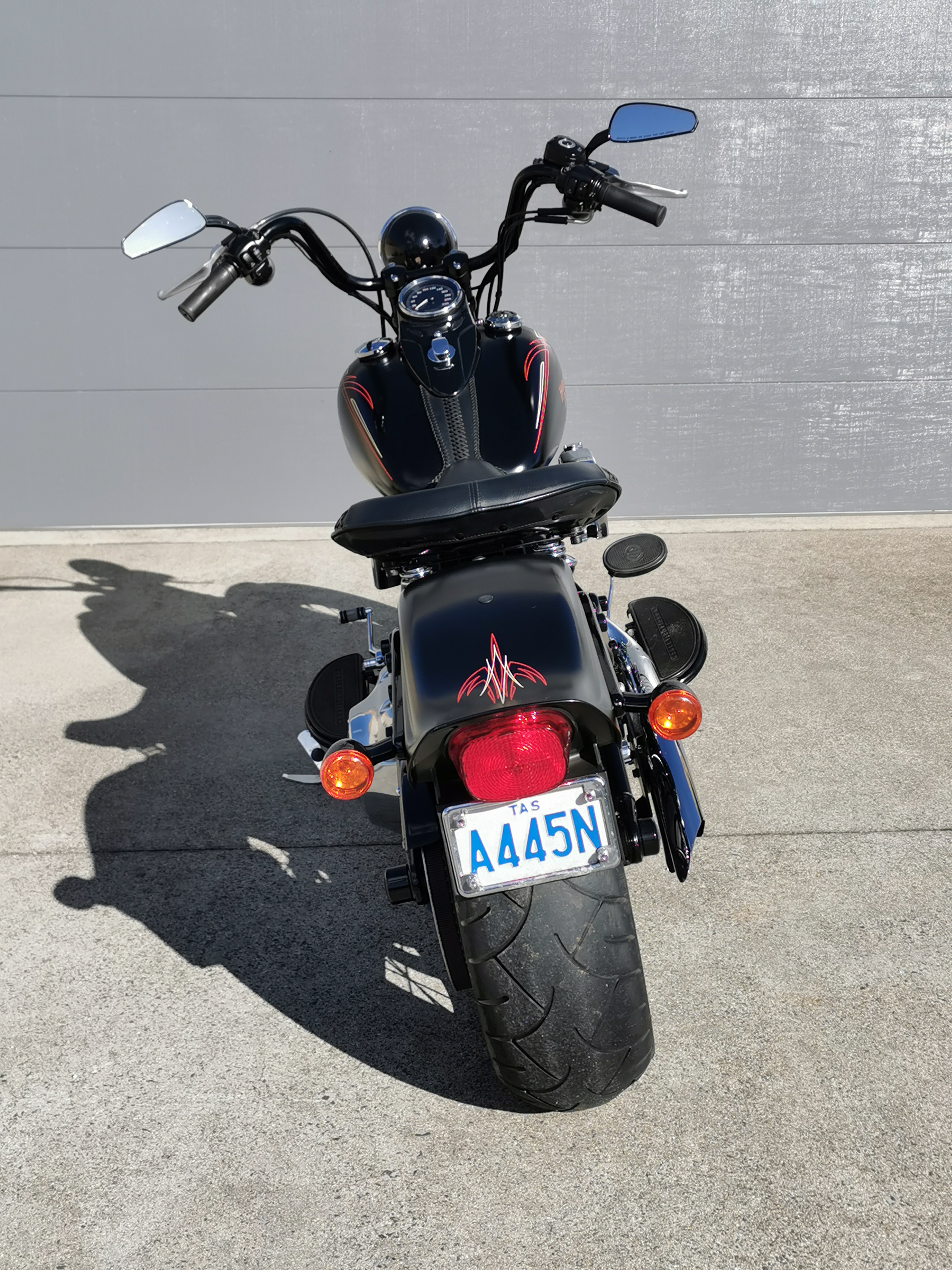2009 HARLEY-DAVIDSON FLSTSB SOFTAIL CROSS BONES 96 CRUISER