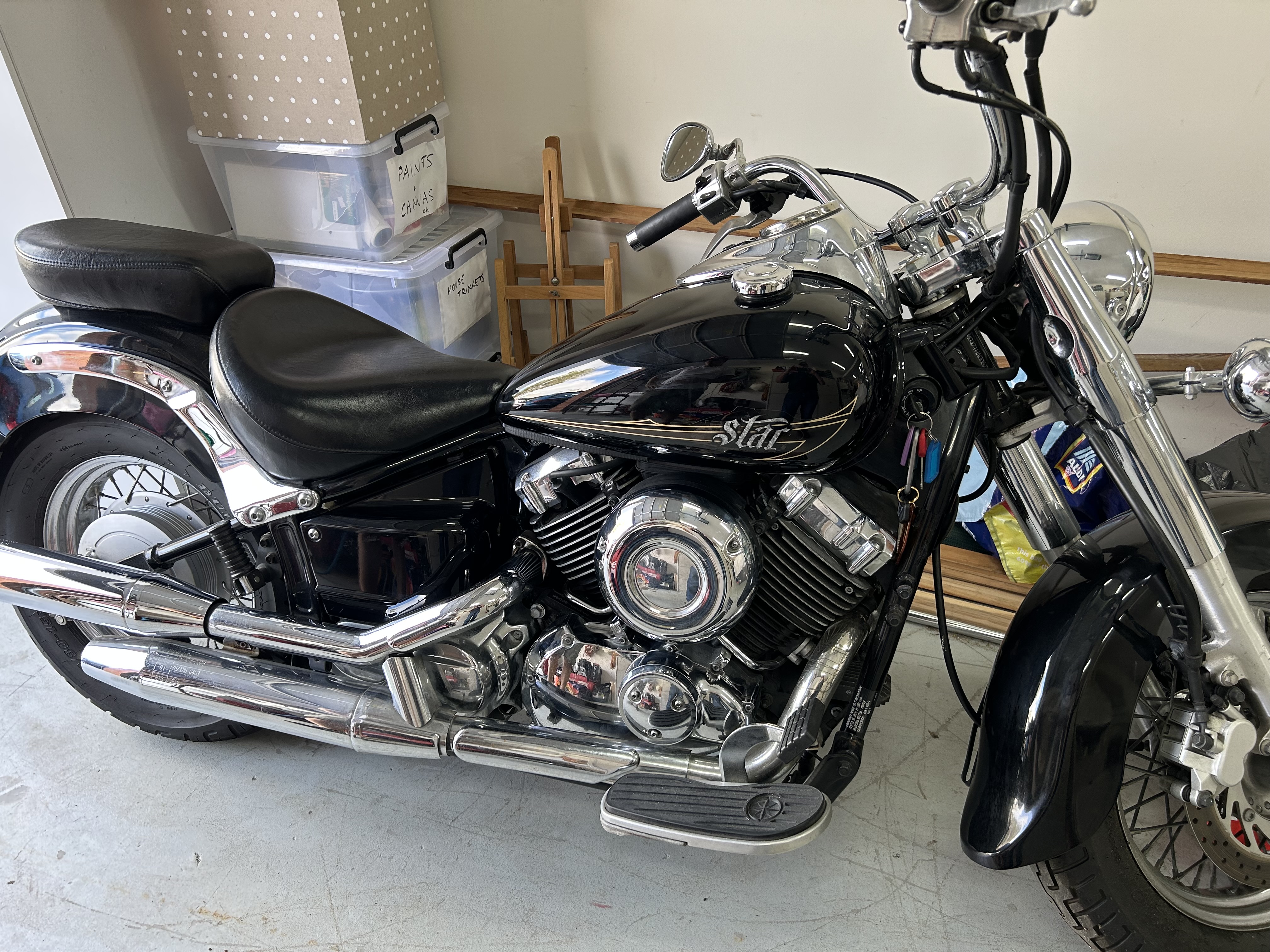 2017 YAMAHA XVS650A V-STAR CLASSIC CRUISER