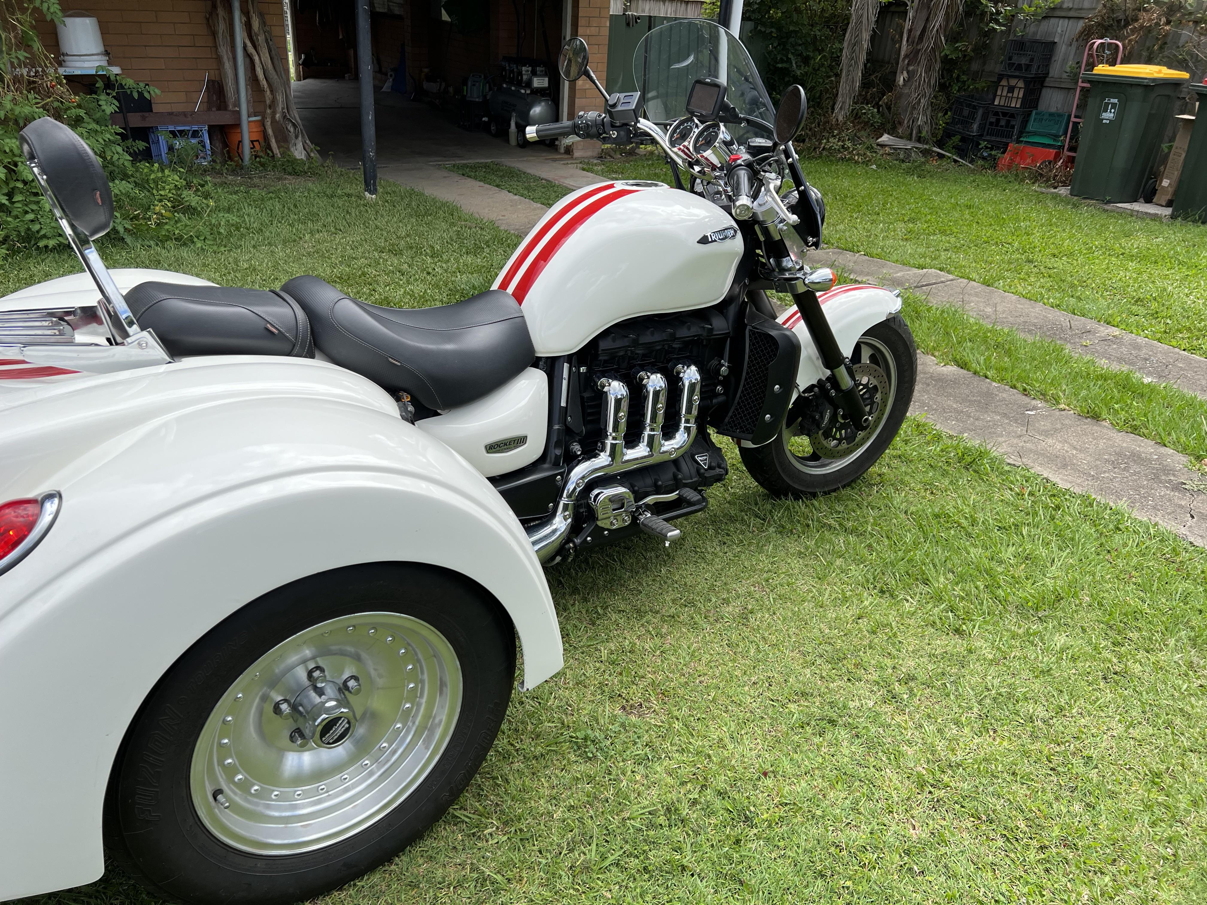 2017 TRIUMPH ROCKET 111 ROADSTER TRIKE