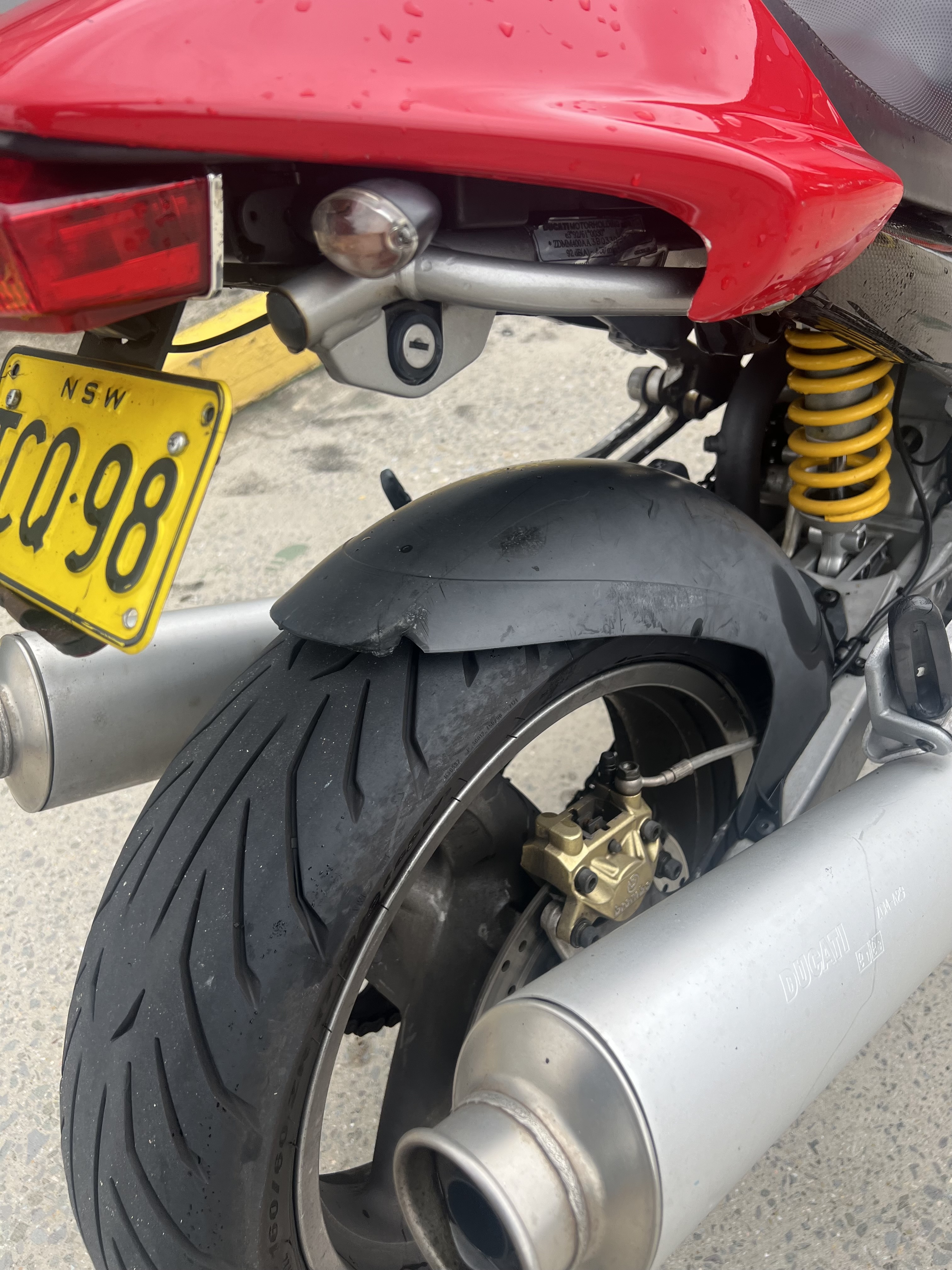 2003 DUCATI MONSTER 620 i.e. ROAD