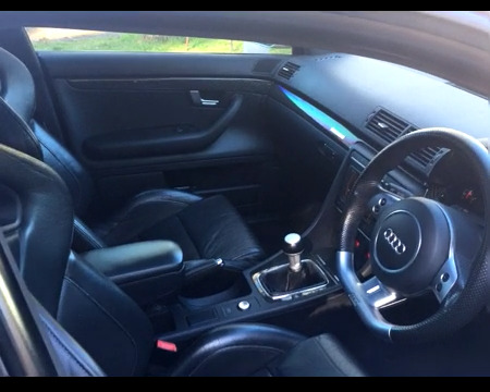 2007 AUDI RS 4 B7 QUATTRO 6 SP MANUAL 4D SEDAN 