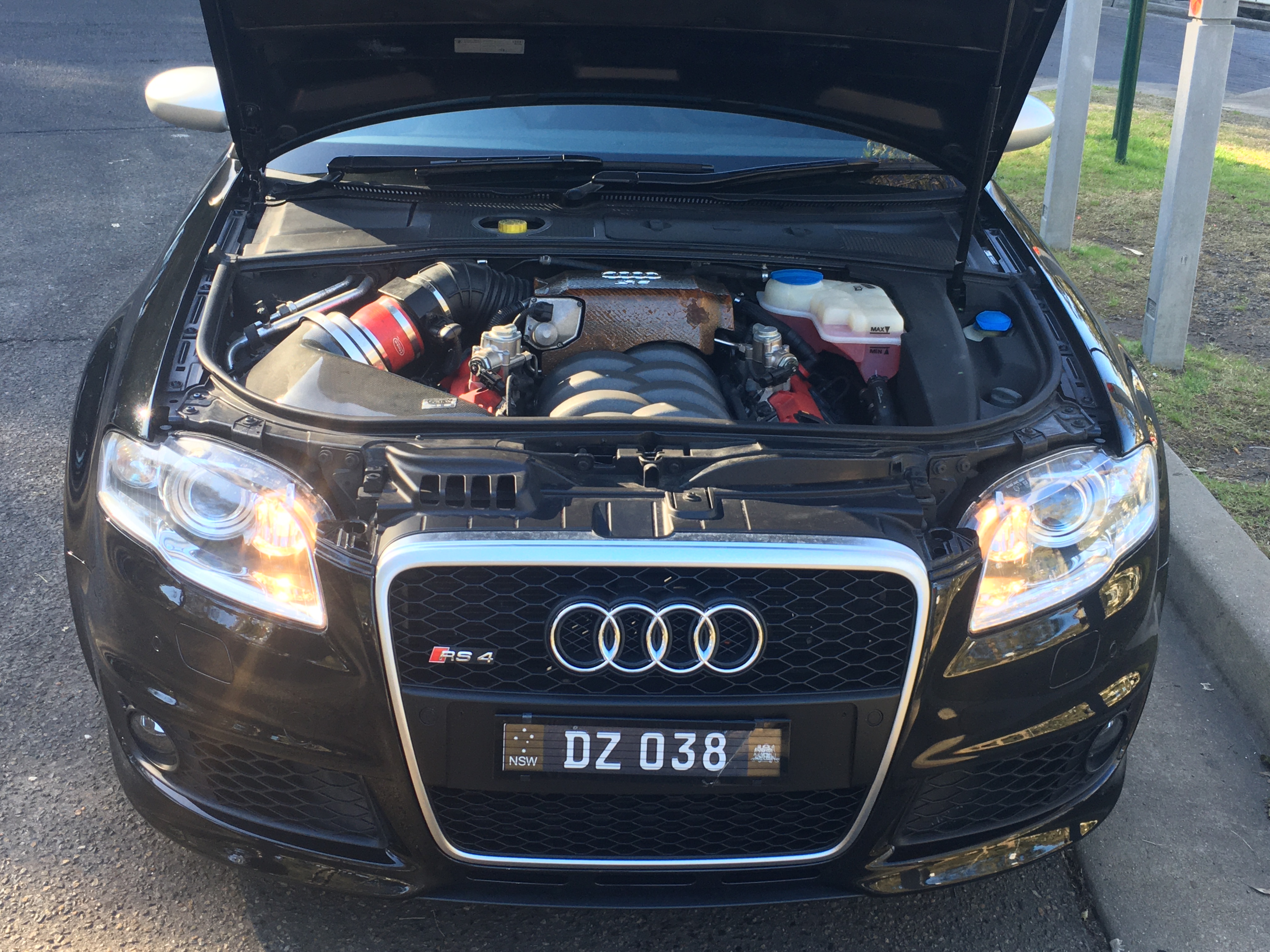 2007 AUDI RS 4 B7 QUATTRO 6 SP MANUAL 4D SEDAN 