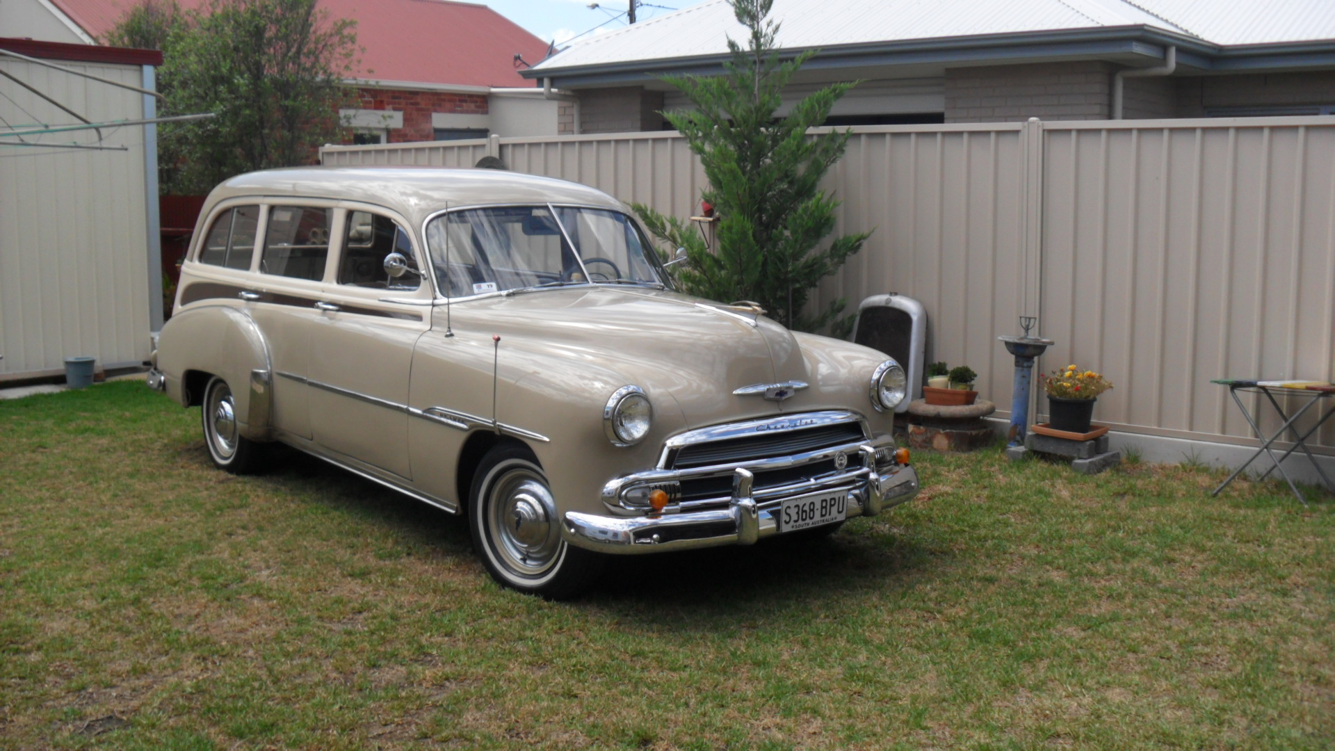 1951 CHEVROLET TIN WOODY WAGON 