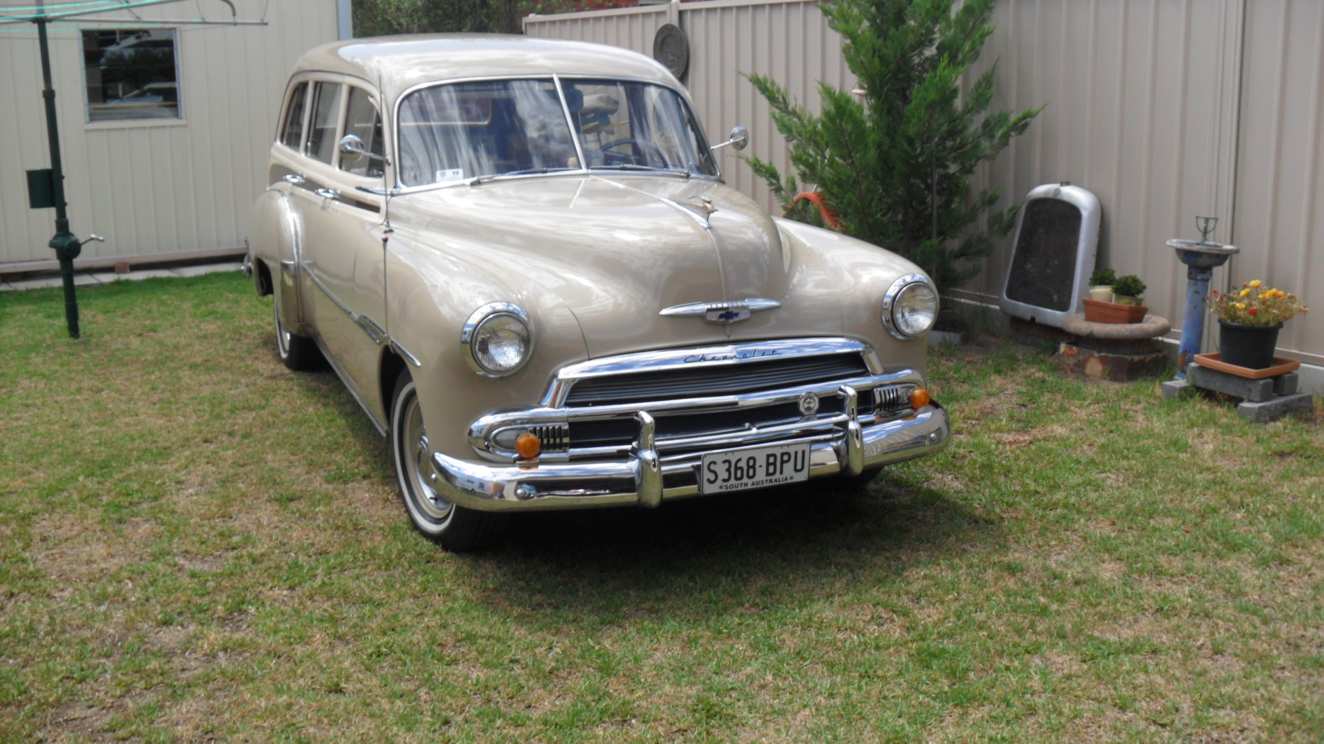 1951 CHEVROLET TIN WOODY WAGON 