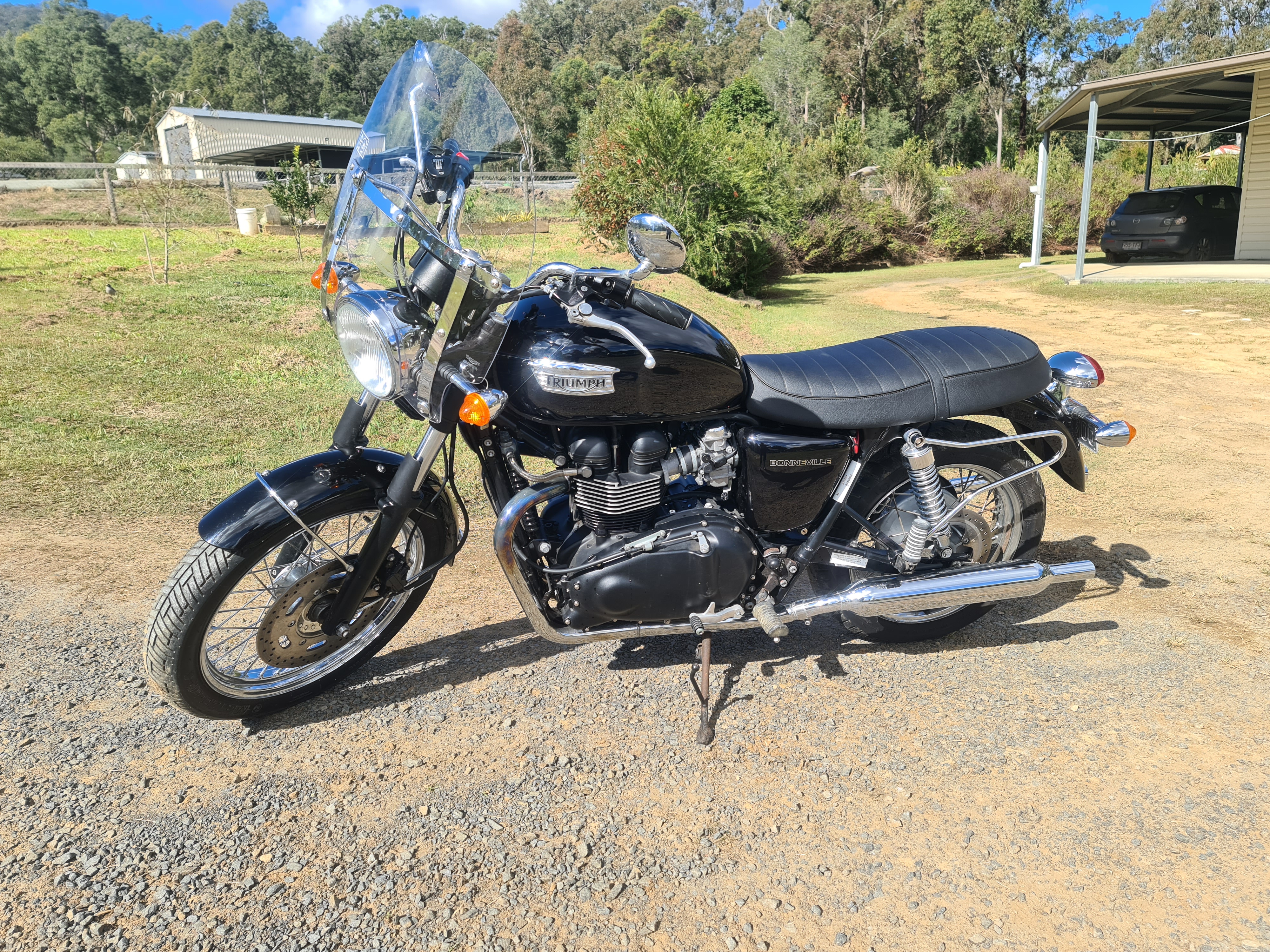 2008 TRIUMPH BONNEVILLE 865CC ROAD
