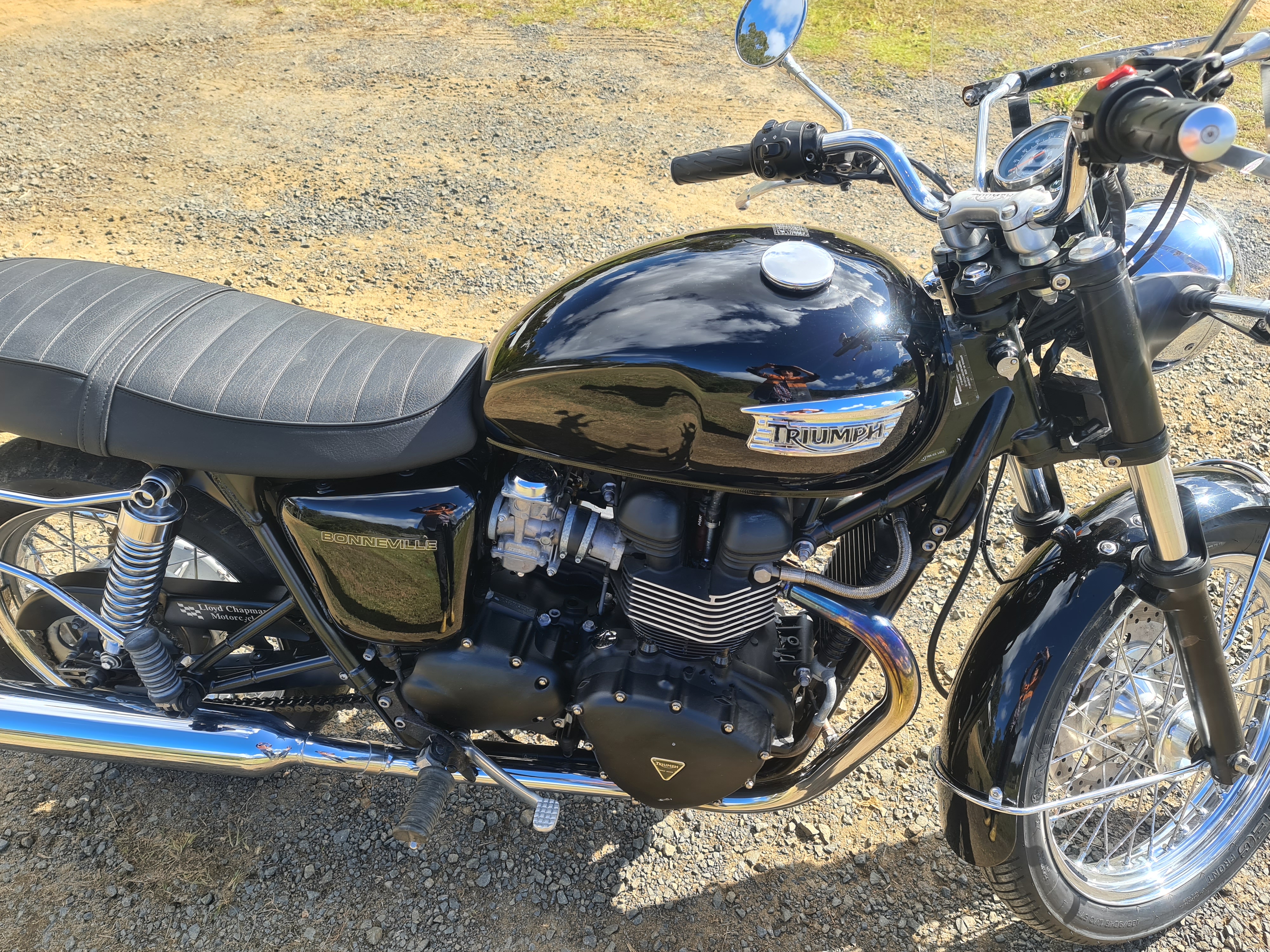 2008 TRIUMPH BONNEVILLE 865CC ROAD