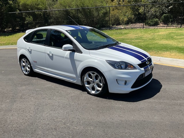 2010 FORD FOCUS LV XR5 TURBO 6 SP MANUAL 5D HATCHBACK
