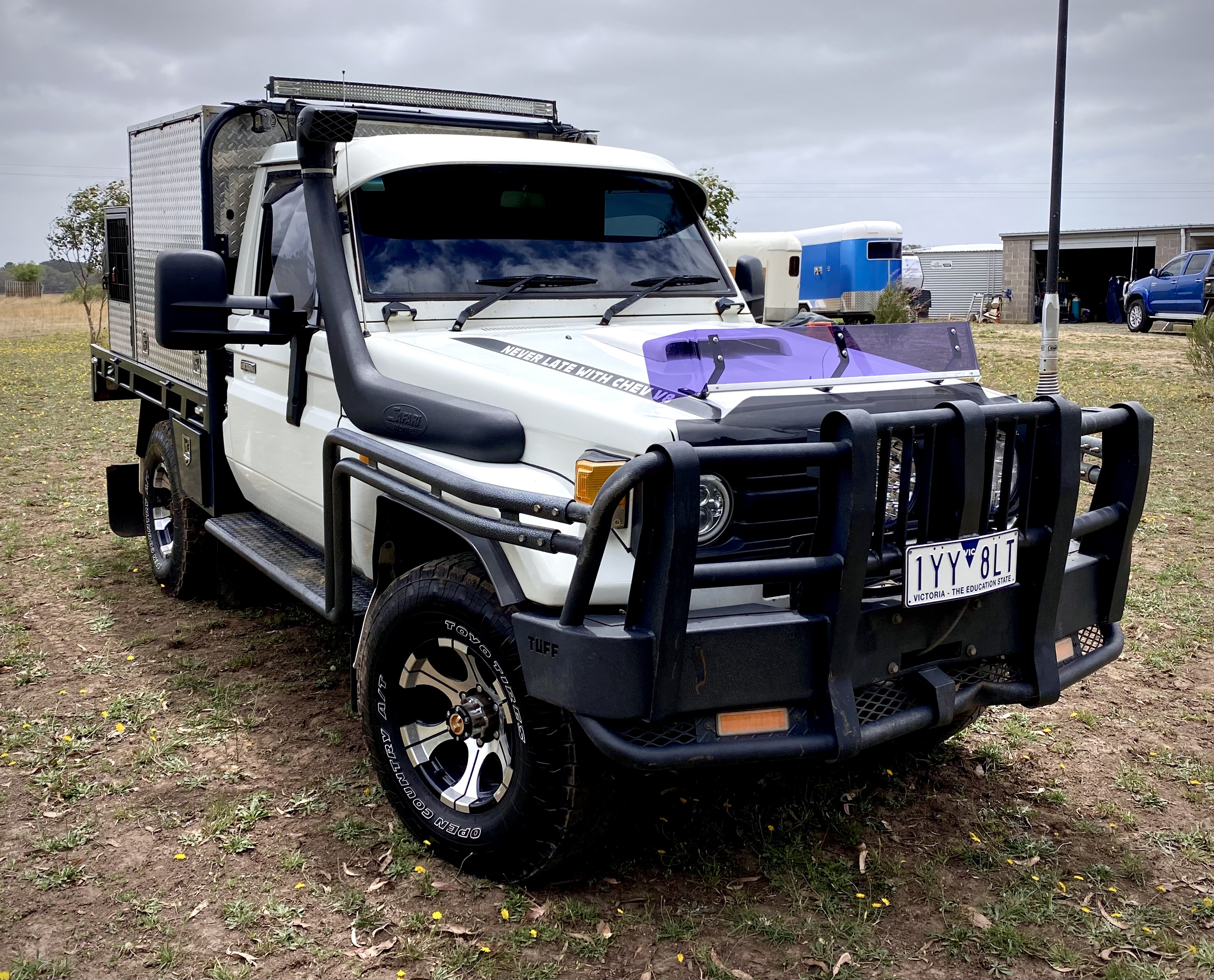 1996 TOYOTA LANDCRUISER HZJ75 4X4 V8 DIESEL UTILITY