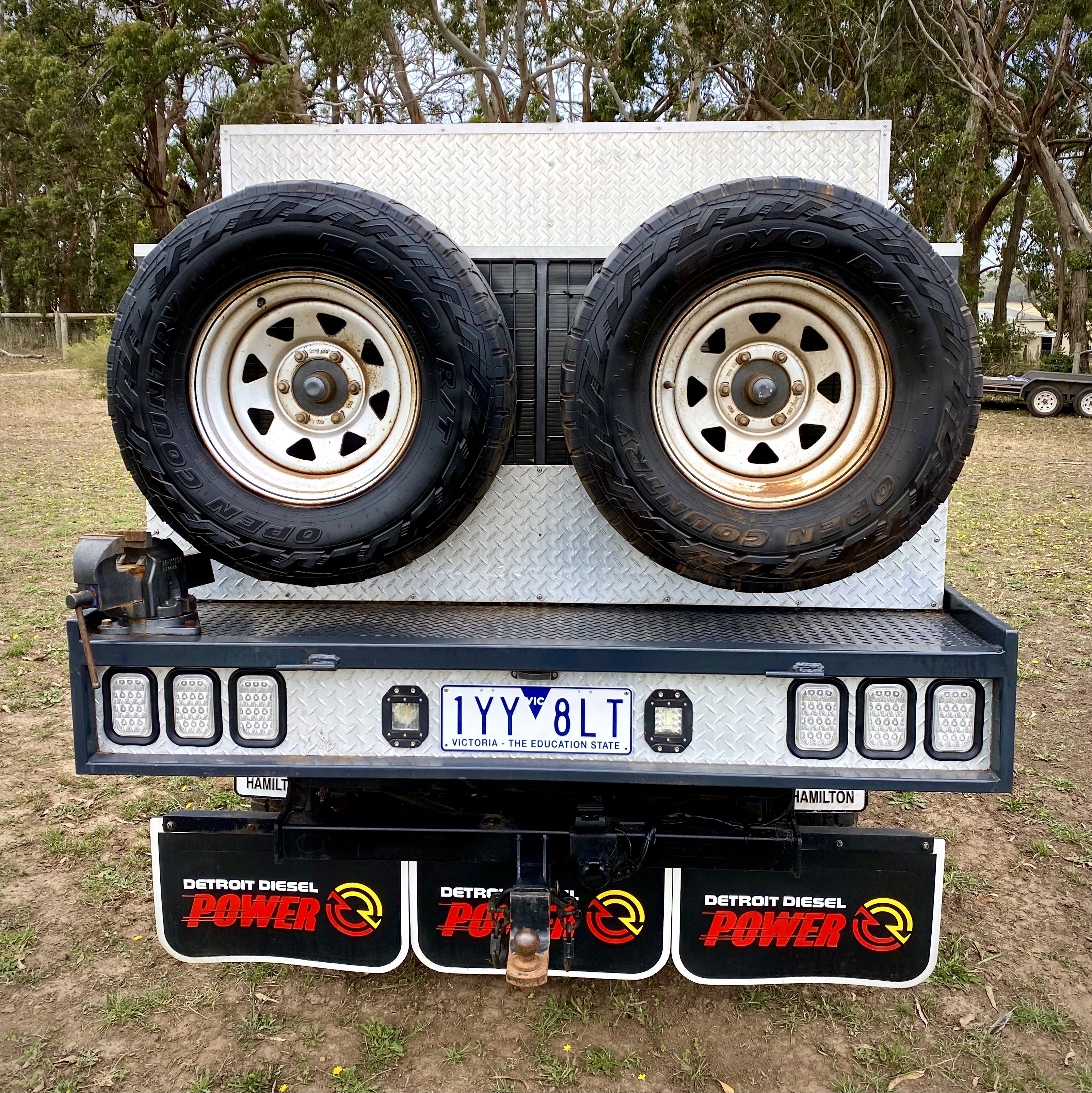 1996 TOYOTA LANDCRUISER HZJ75 4X4 V8 DIESEL UTILITY