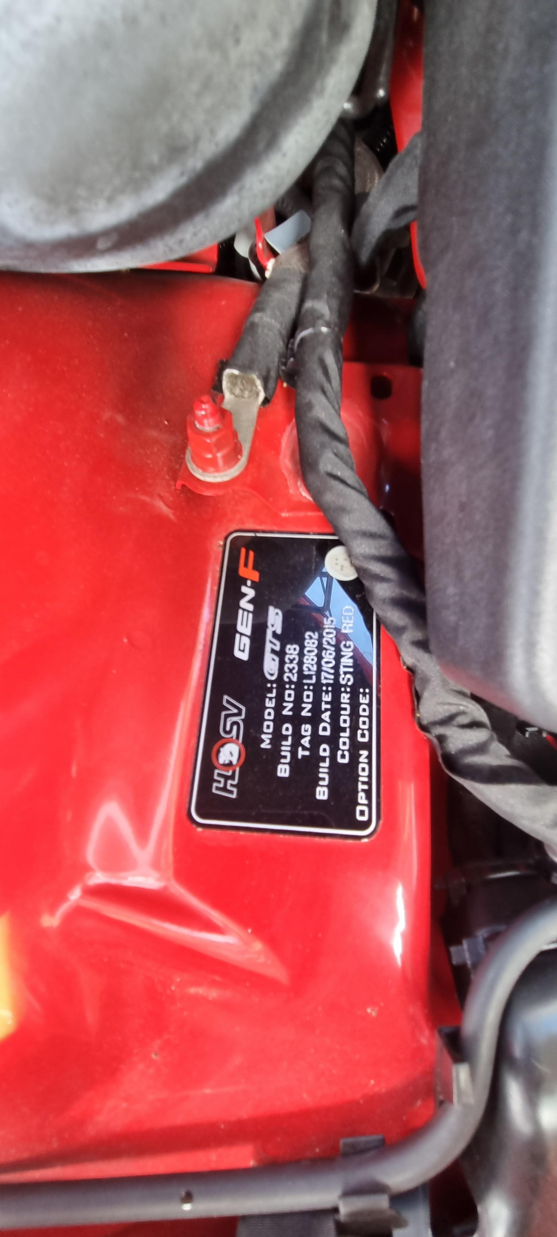 2015 HSV GTS GEN F MY15 6 SP AUTO ACTIVE SEQ 4D SEDAN