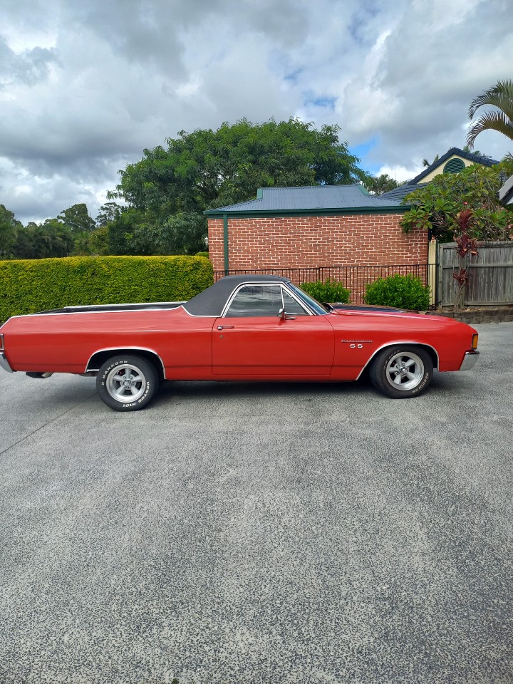 1972 CHEVROLET EL CAMINO SS UTILITY