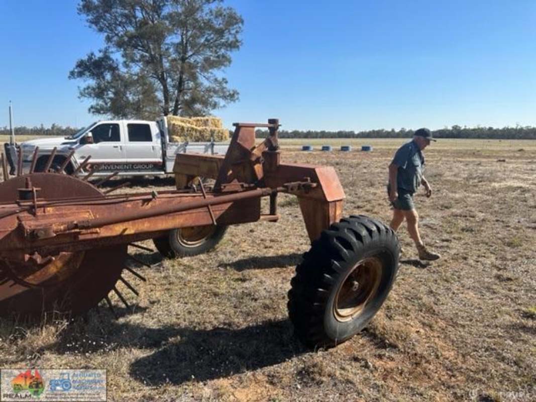PEDERICK BIG 8 WHEEL STICK RAKE