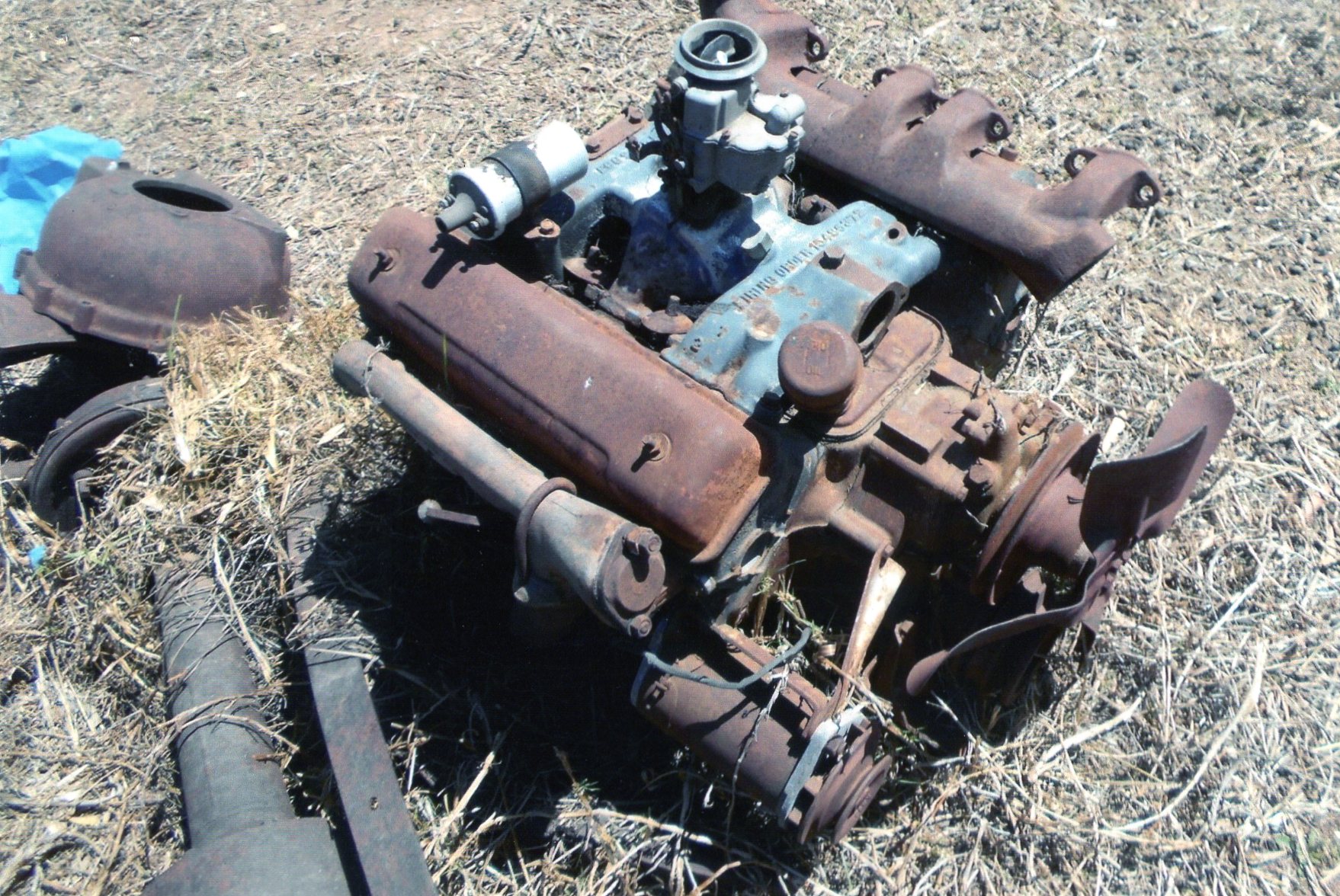FORD 1955/58 Y BLOCK OHV 272 CI MOTOR