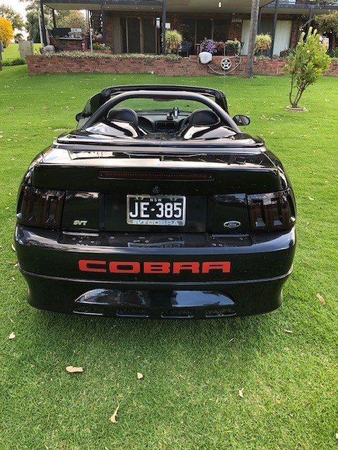 2003 FORD MUSTANG COBRA CONVERTIBLE