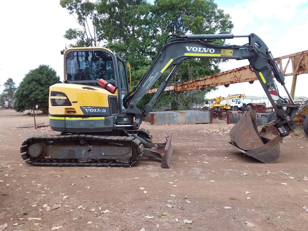 2013 Volvo ECR58D Excavator
