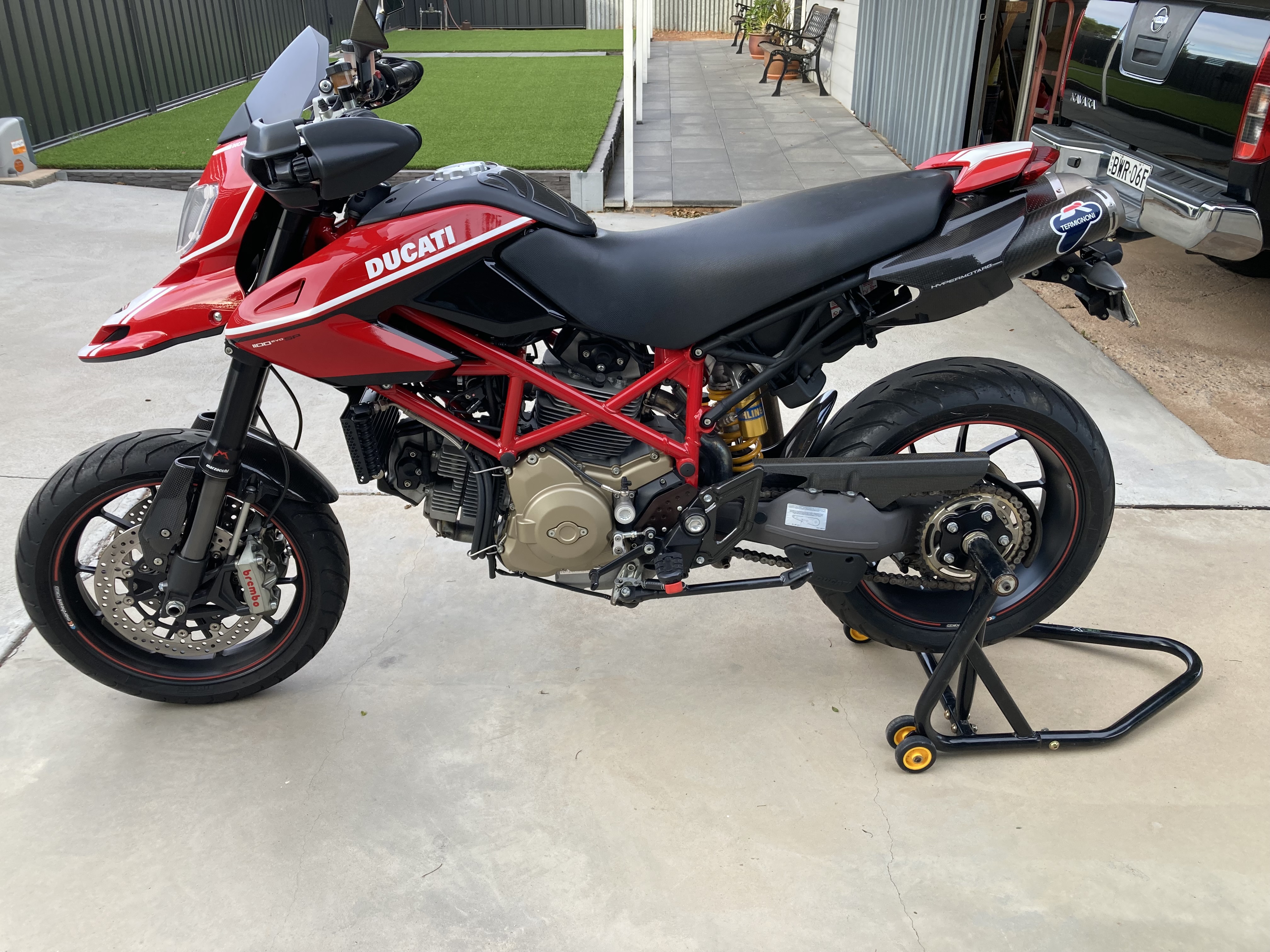 2011 DUCATI HYPERMOTARD 1100 EVO SP DUAL SPORTS