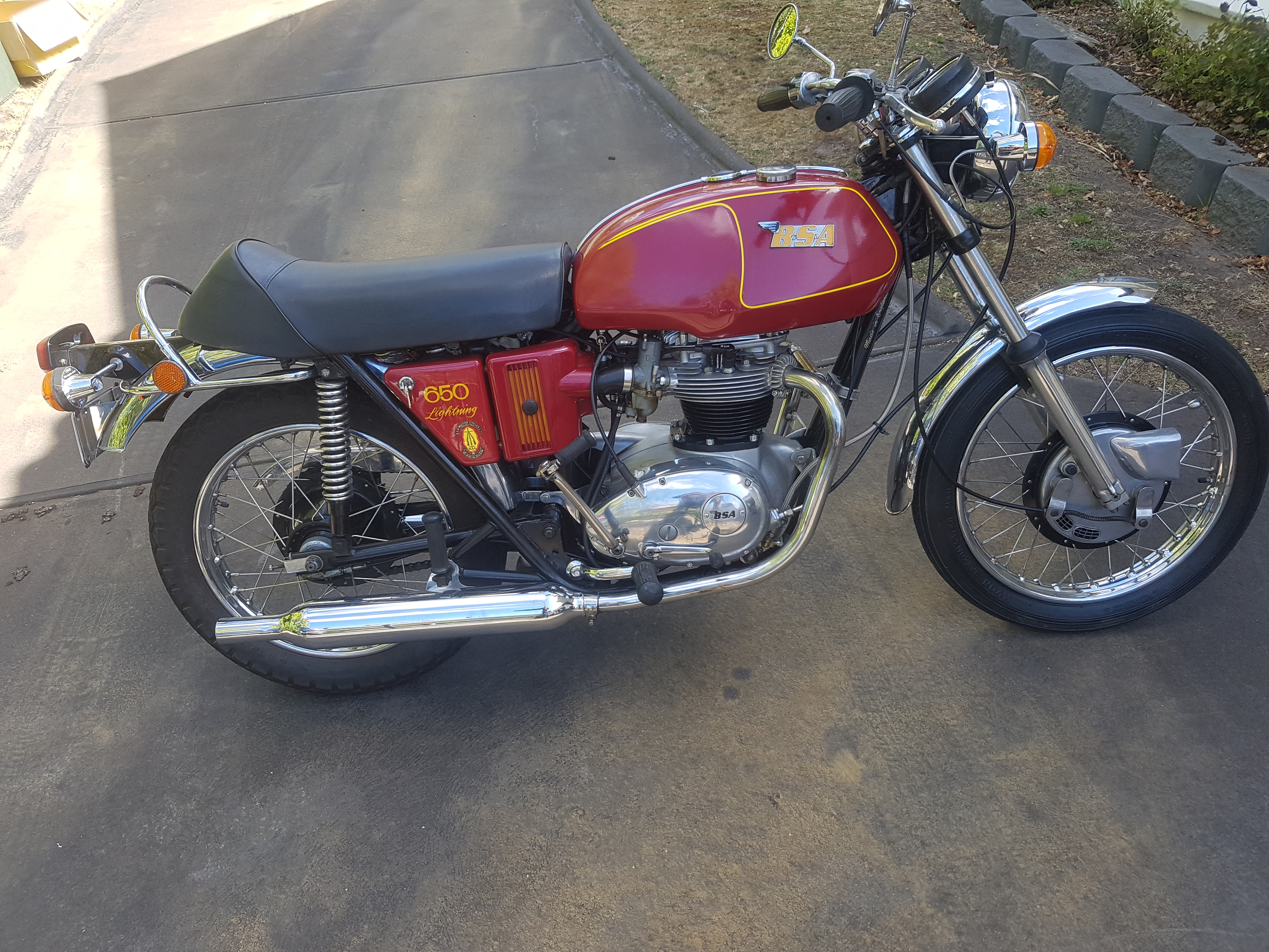 1971 BSA A65L LIGHTNING ROAD