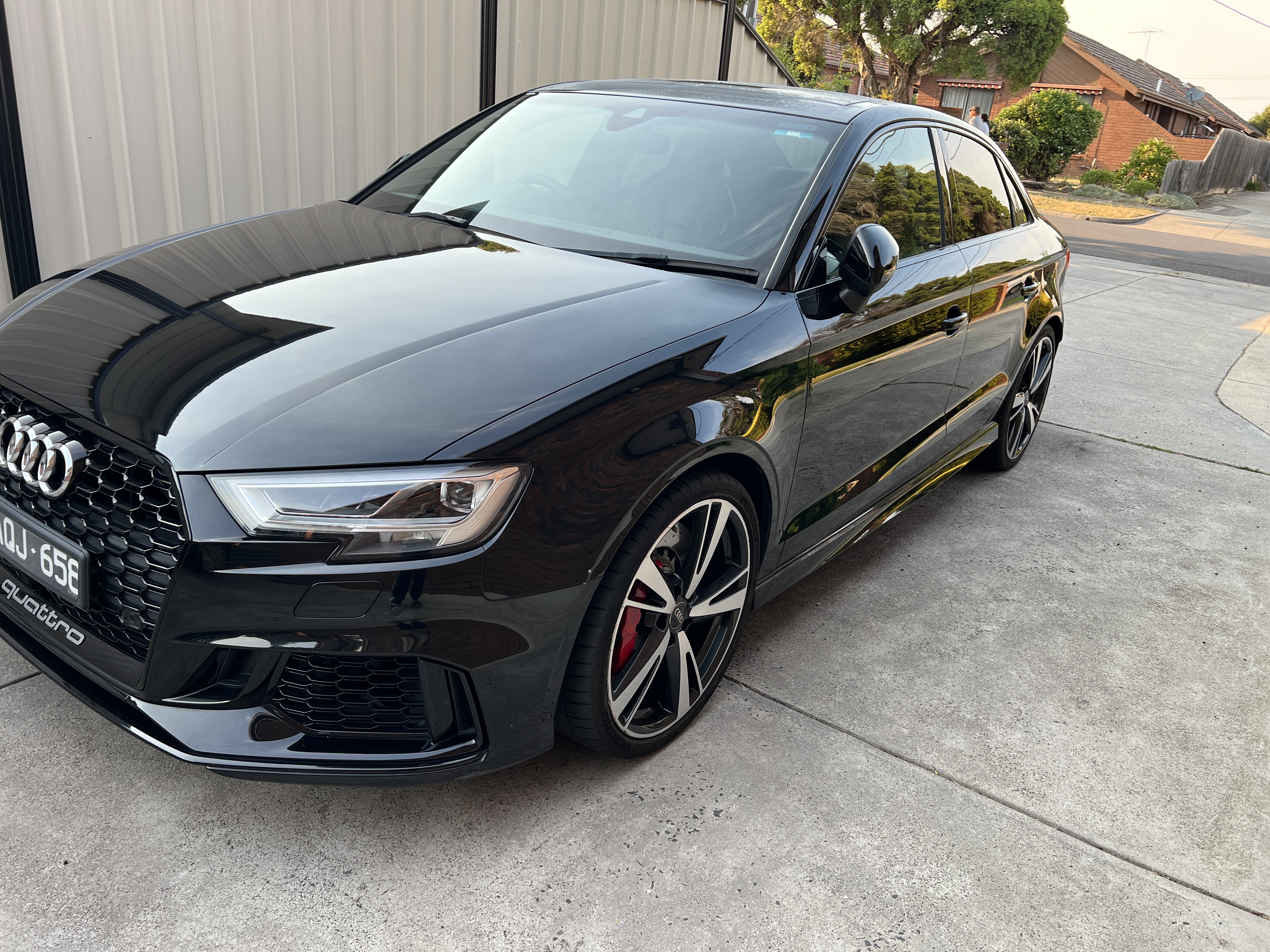2017 AUDI RS 3 8V MY18 QUATTRO 7 SP AUTO DUAL CLUTCH 4D SEDAN