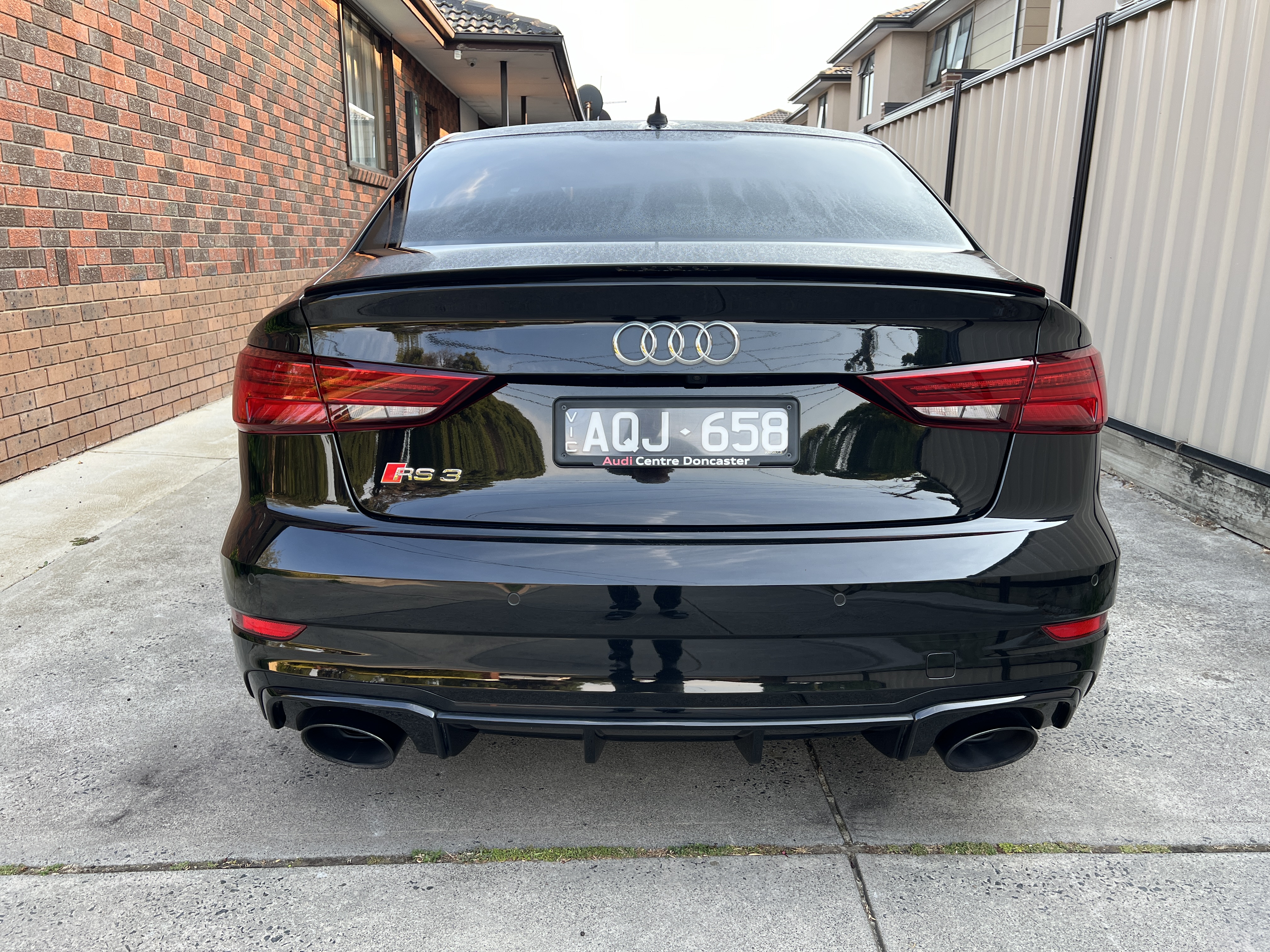 2017 AUDI RS 3 8V MY18 QUATTRO 7 SP AUTO DUAL CLUTCH 4D SEDAN