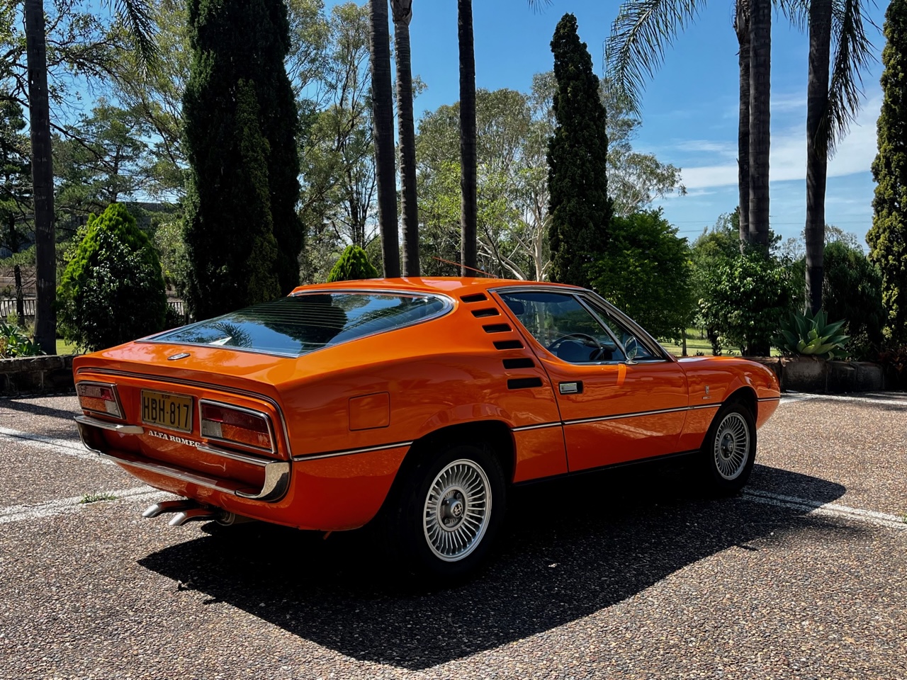 1974 ALFA ROMEO MONTREAL 5 SP MANUAL 2D COUPE 